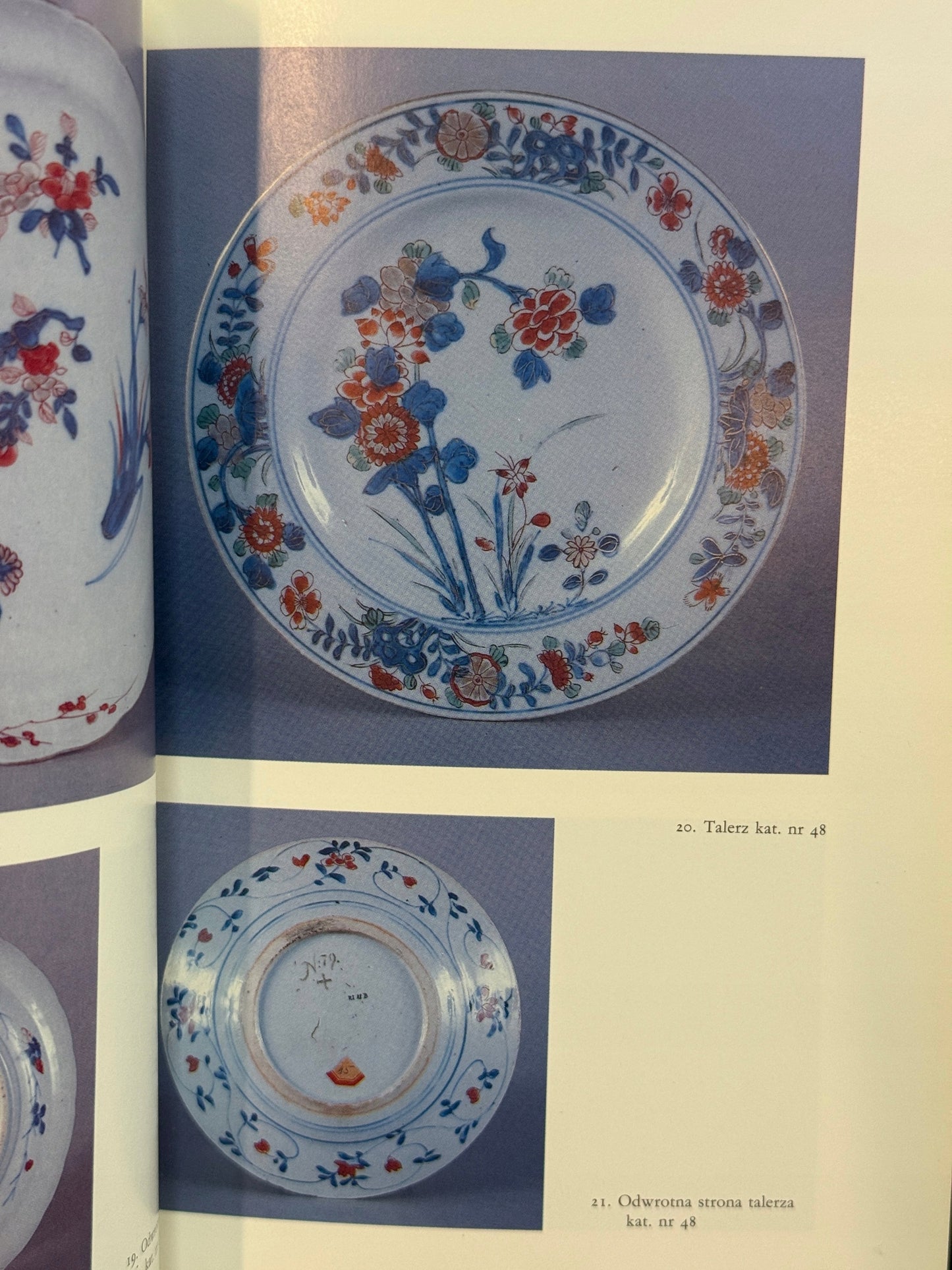 Porcelana typu Imari ze zbiorów króla Augusta II [Warszawa 1991]