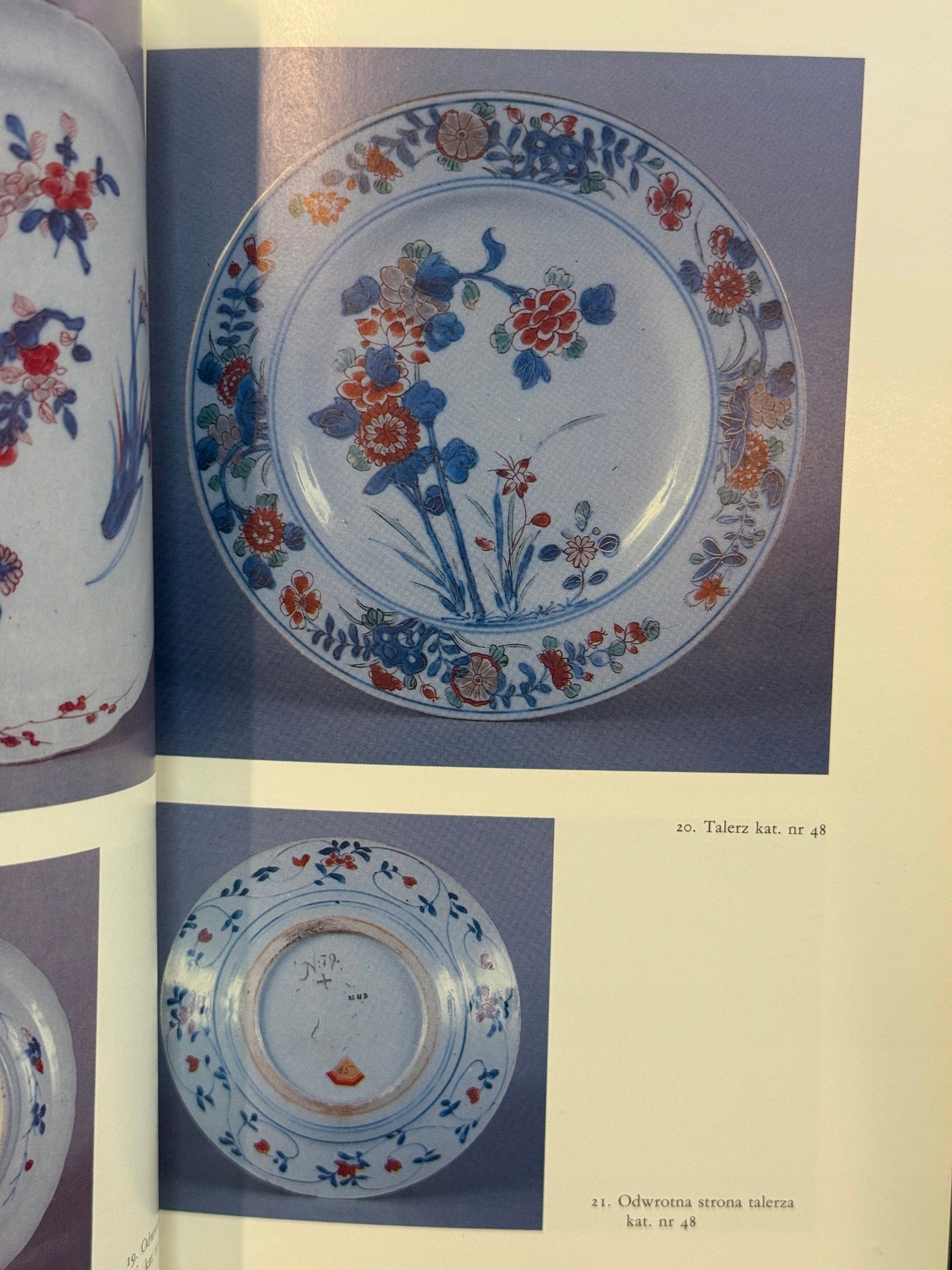 Porcelana typu Imari ze zbiorów króla Augusta II [Warszawa 1991]