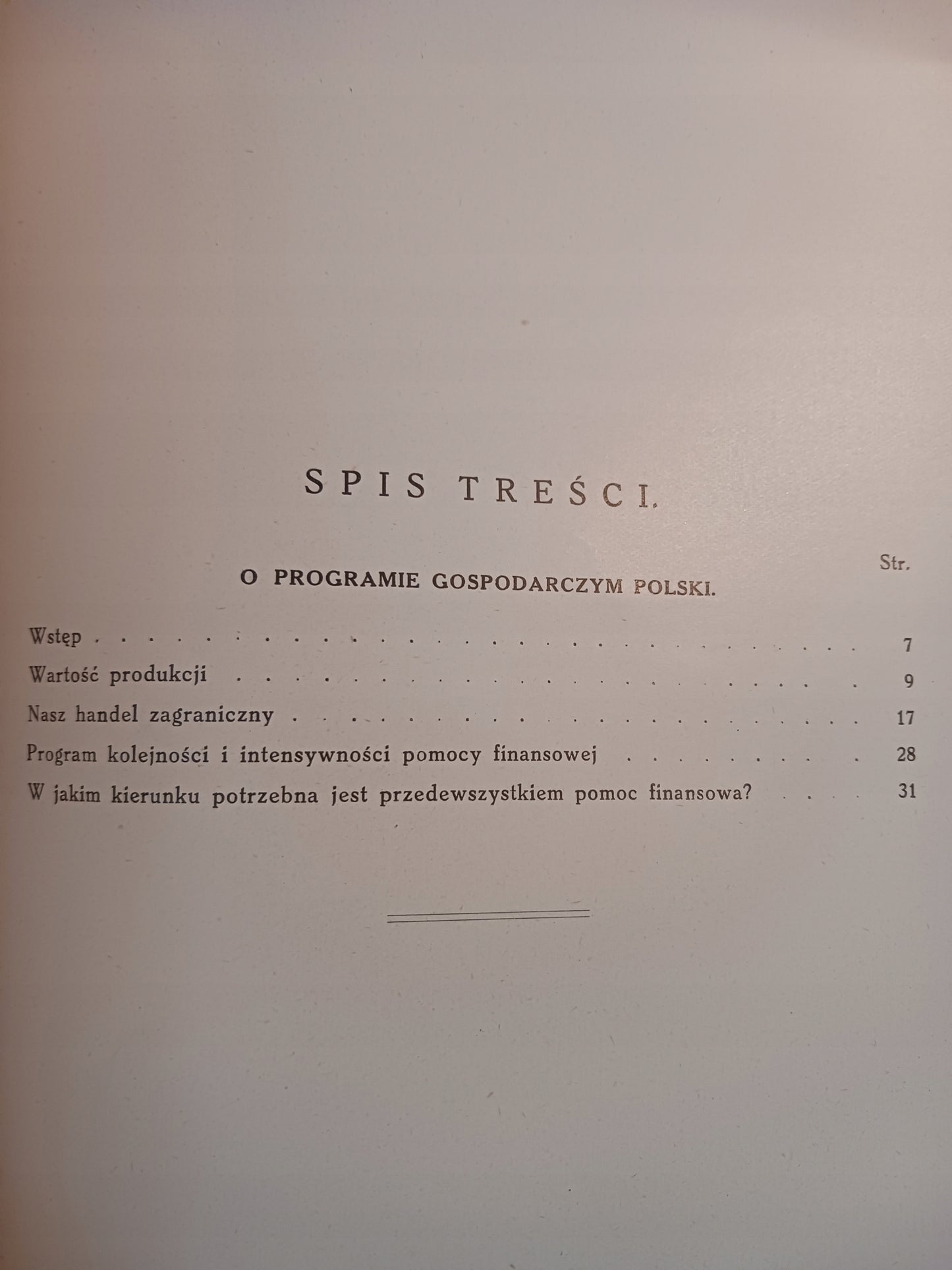 O programie gospodarczym Polski Stanisław Rościszewski [Warszawa 1926]