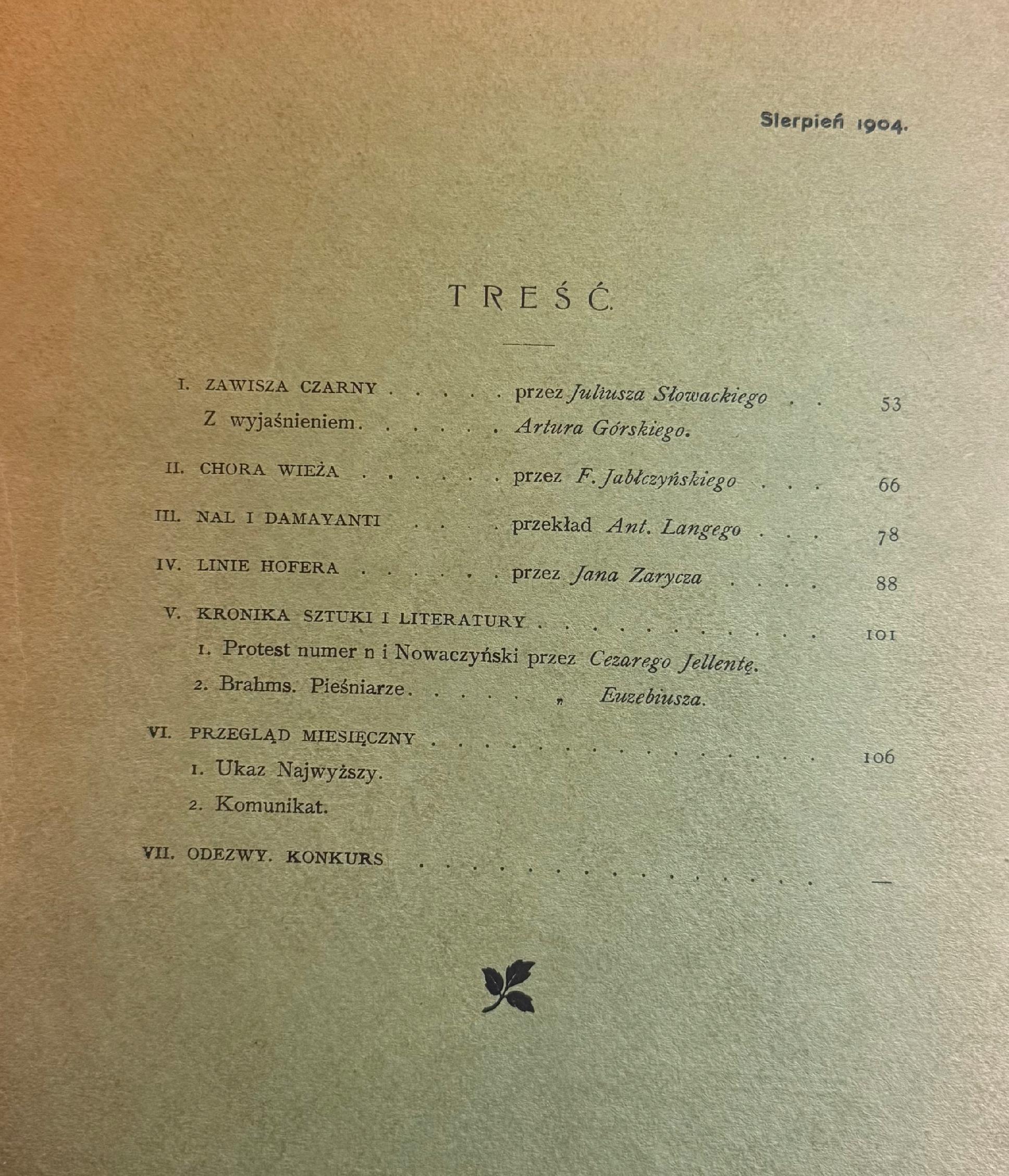 Ateneum Rok II Tom II Zeszyt VIII Sierpień 1904