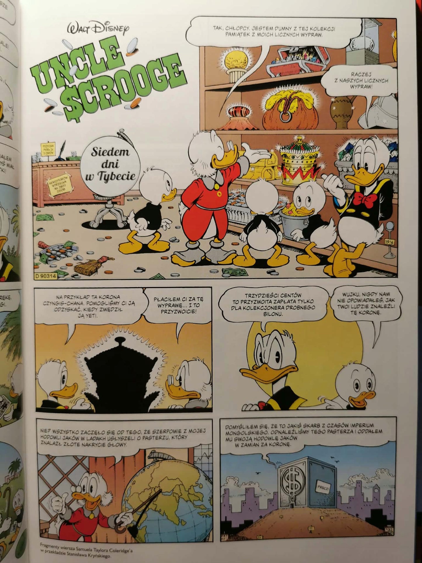 Wujek Sknerus i Kaczor Donald. Pod kopułą t. 3, Don Rosa