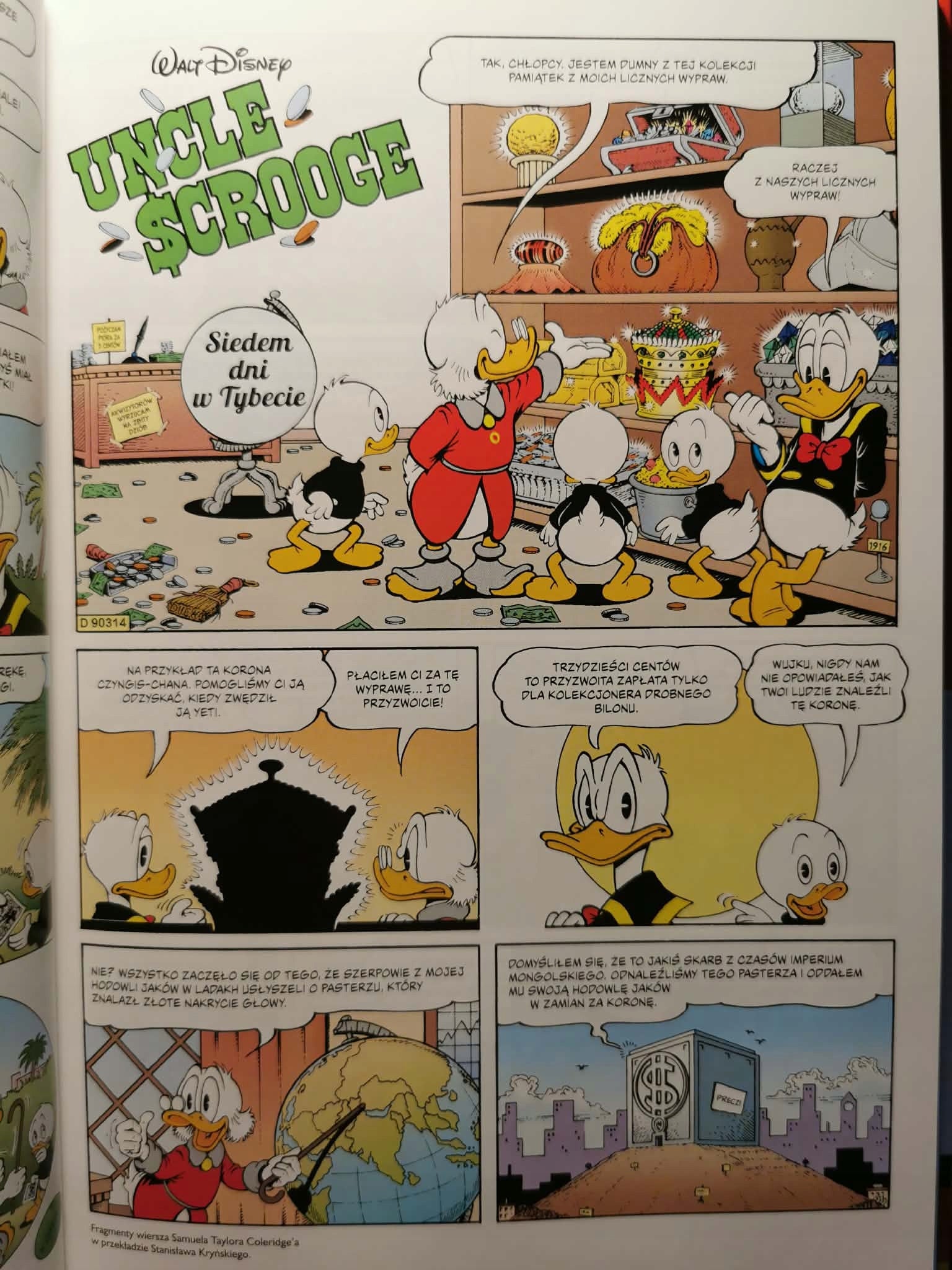 Wujek Sknerus i Kaczor Donald. Pod kopułą t. 3, Don Rosa