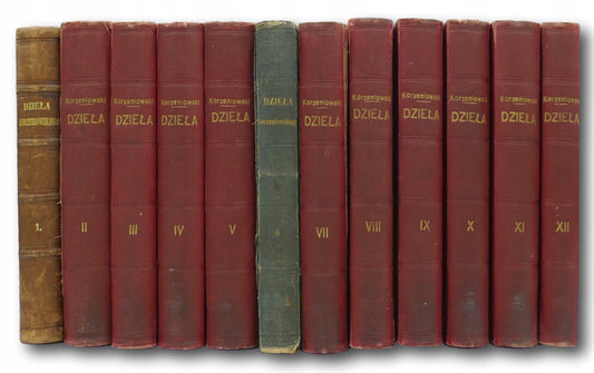 Dzieła J. Korzeniowskiego t. I - XII [Warszawa 1871]