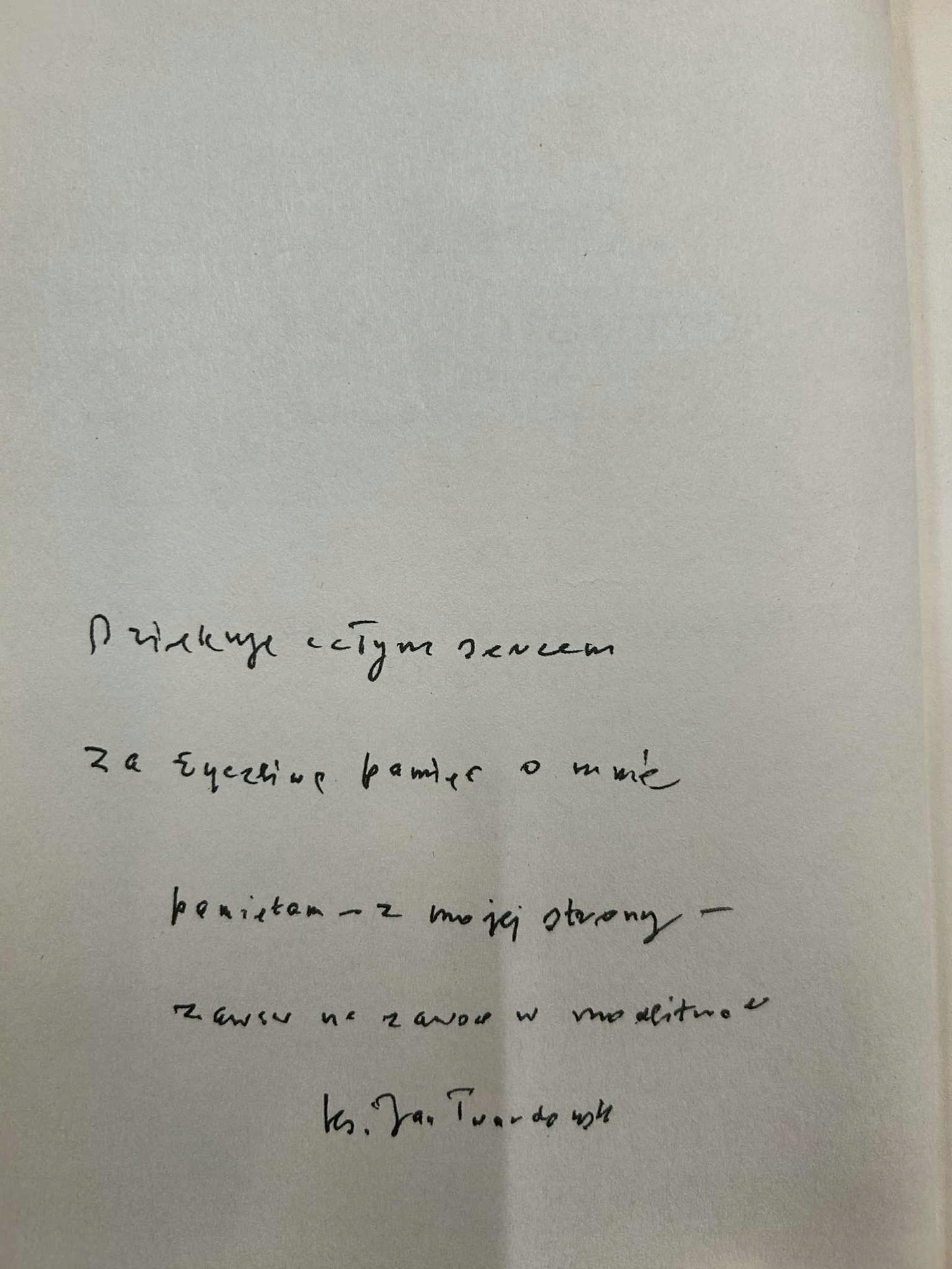 Autobiografia. Myśli nie tylko o sobie Tom 1-2 - Jan Twardowski [Dedykacja]