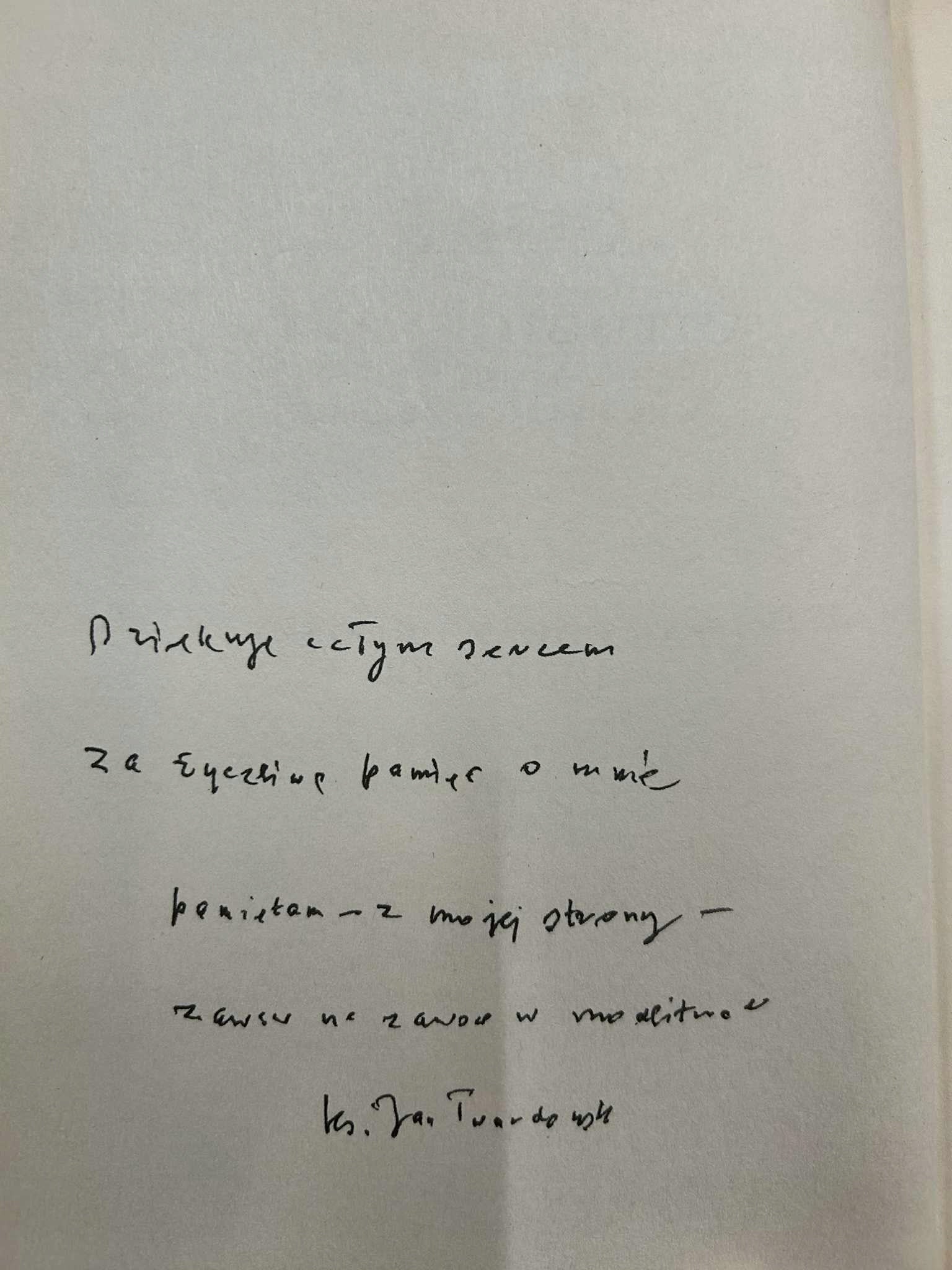 Autobiografia. Myśli nie tylko o sobie Tom 1-2 - Jan Twardowski [Dedykacja]