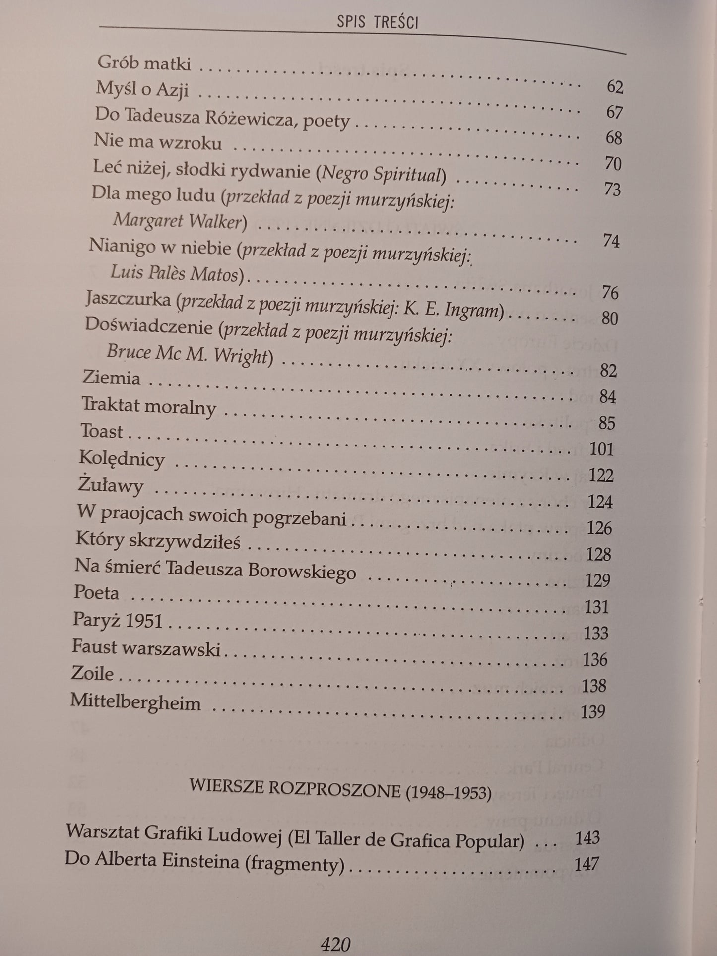 Wiersze Tom 2 Czesław Miłosz