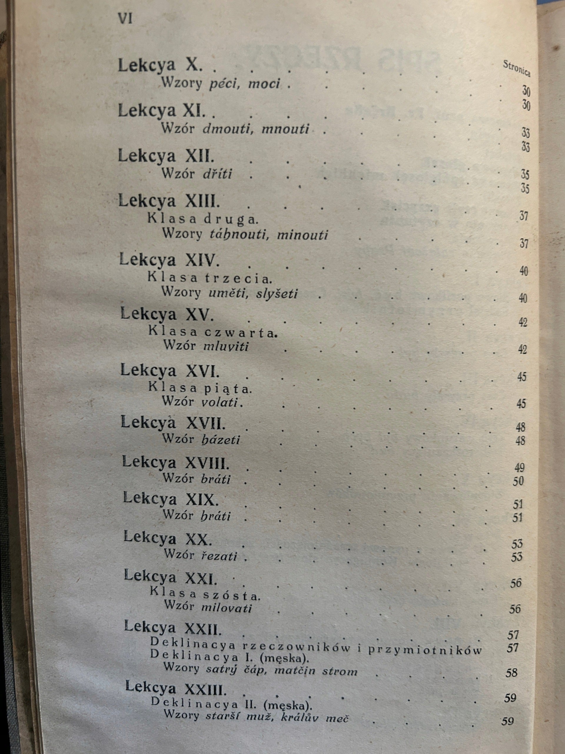 Praktyczna metoda języka czeskiego - Franciszek Alojzy Hora [przedwojenna]
