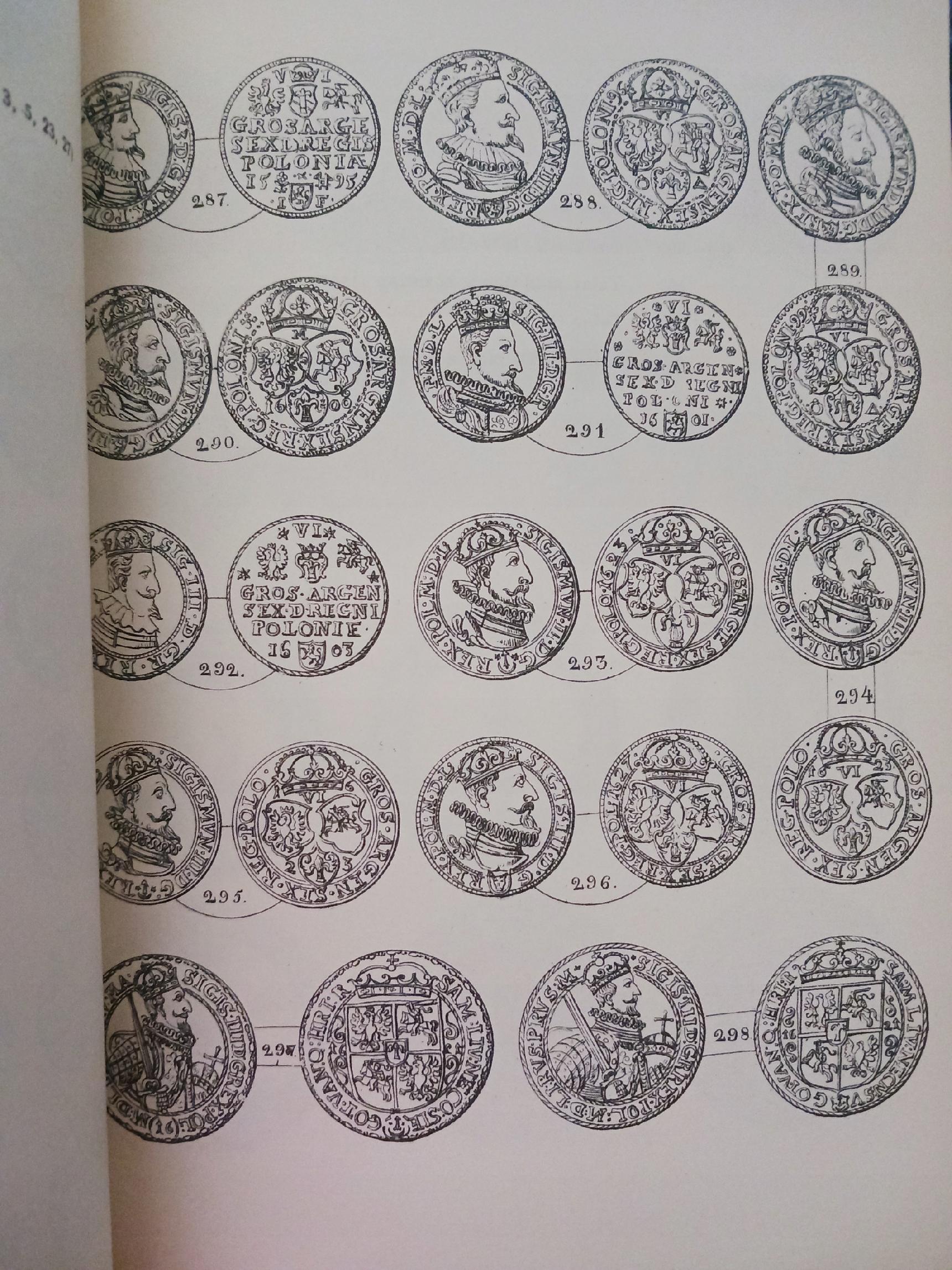 Monety dawnej Polski - tablice Ignacy Zagórski