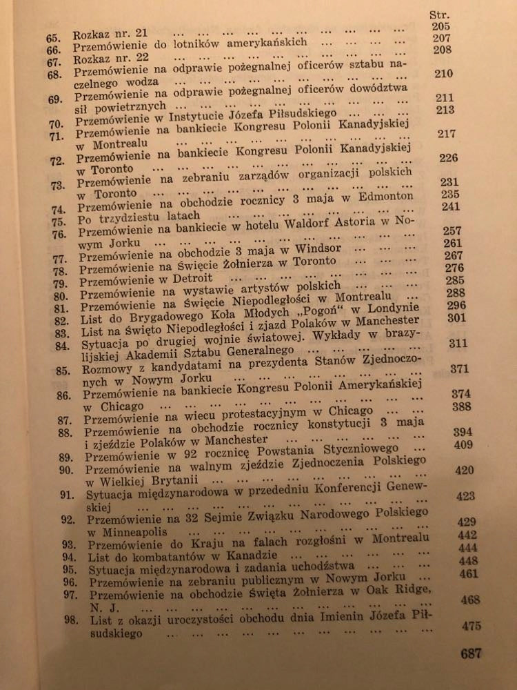 Materiały Historyczne - Kazimierz Sosnkowski