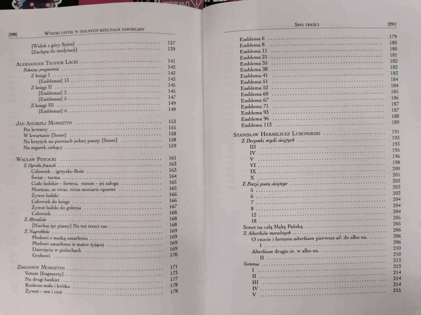 Antologia polskiej poezji metafizycznej epoki baroku, Krzysztof Mrowcewicz