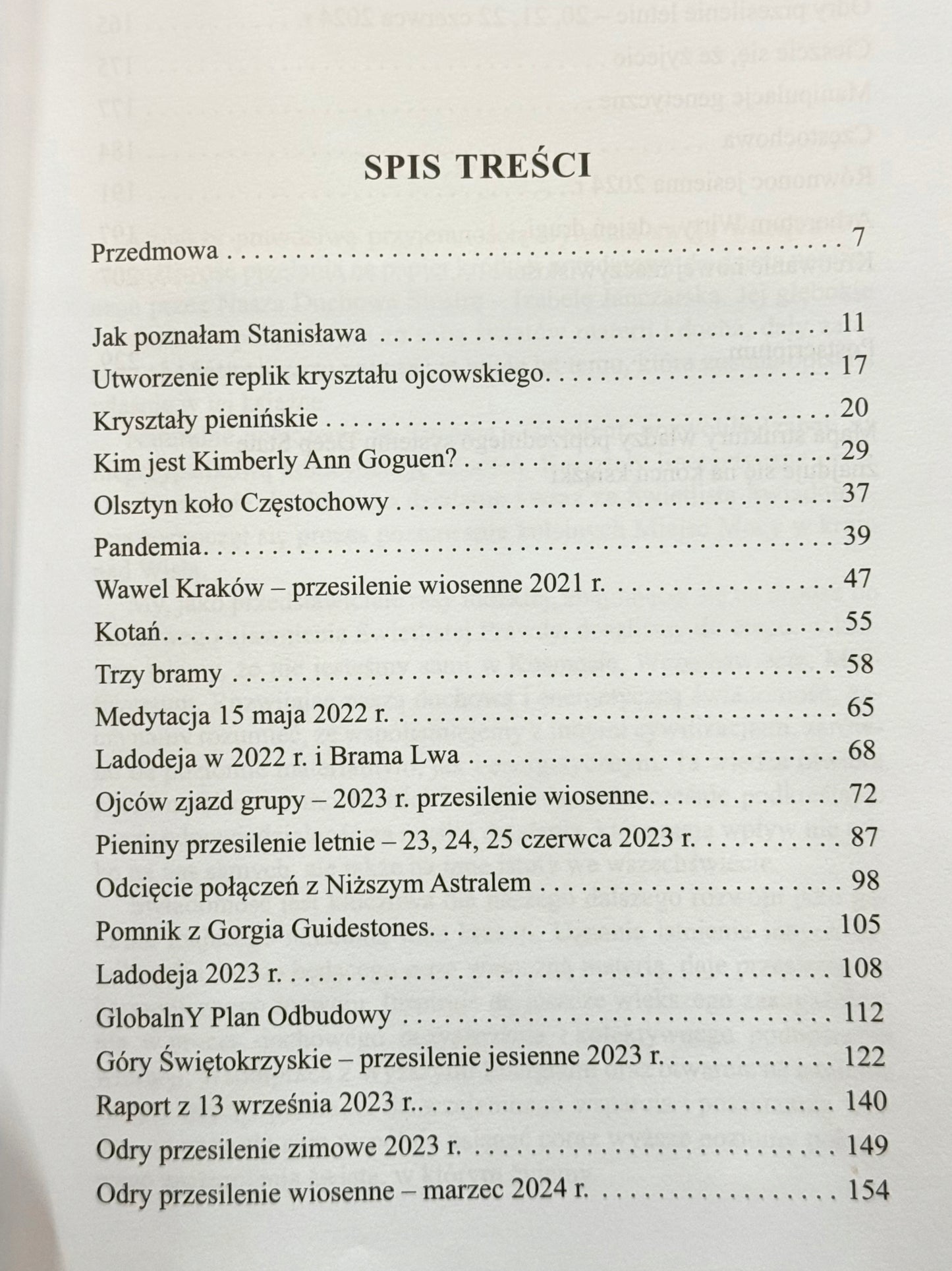 Kryształowe miejsca mocy Izabela Janczarska