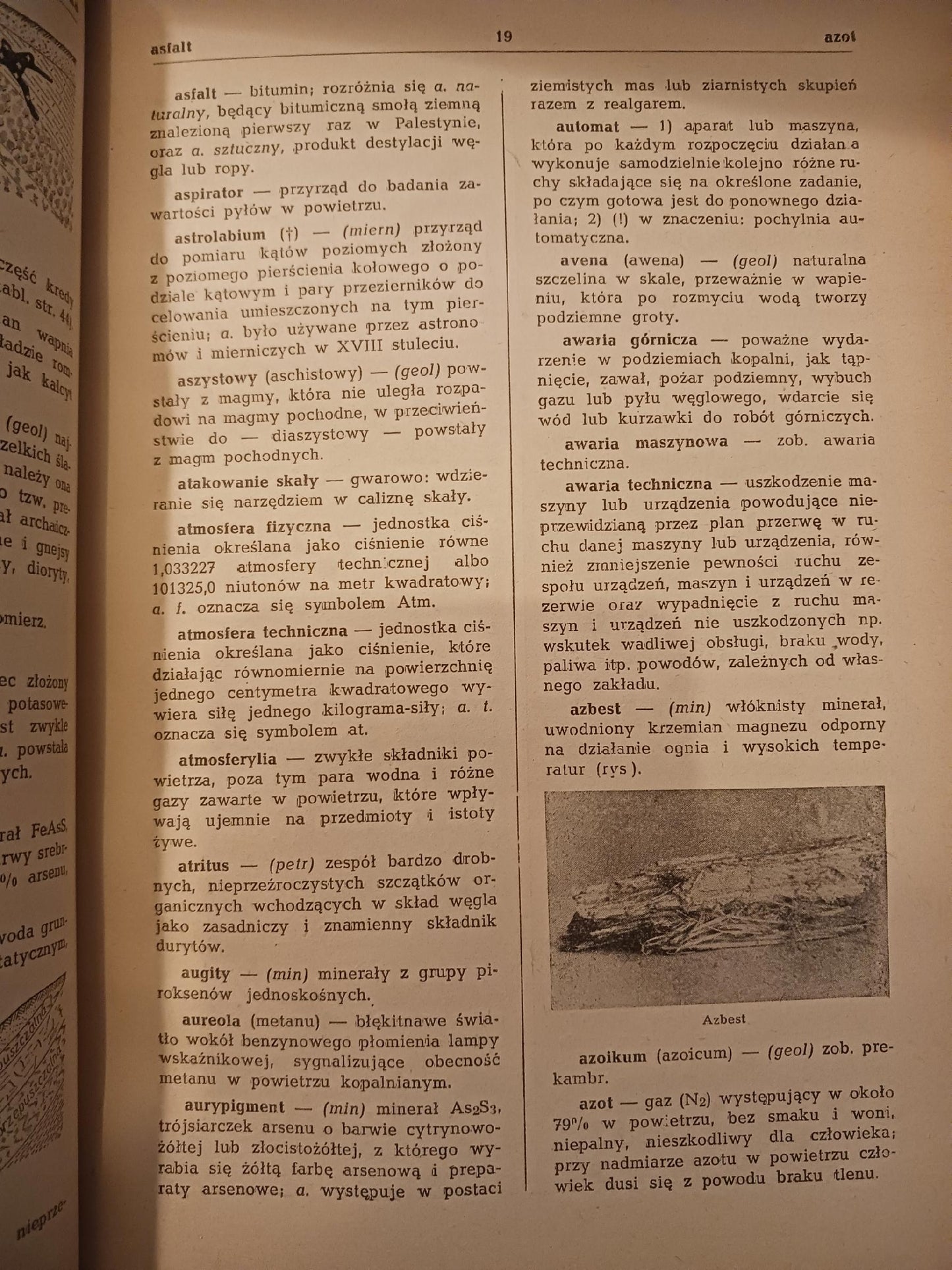 Ilustrowany górniczy słownik encyklopedyczny Stanisław Gisman