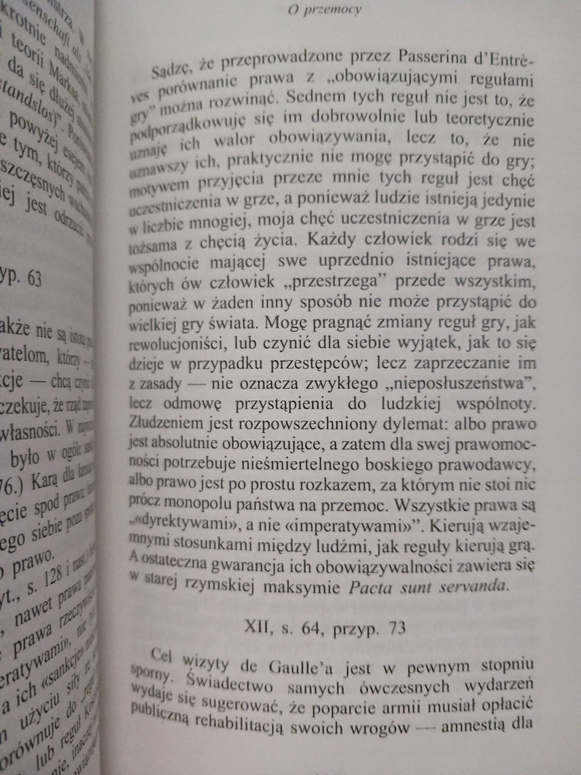 O przemocy Nieposłuszeństwo obywatelskie Hannah Arendt
