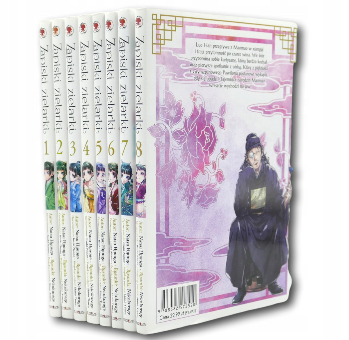 Zapiski zielarki [Tomy 1-8] Natsu Hyuga, Ikki Nanao, Nekokurage