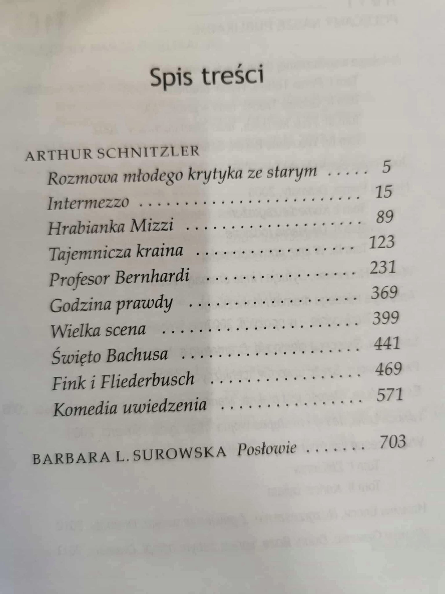 Dramaty wybrane t. I-II, Arthur Schnitzler