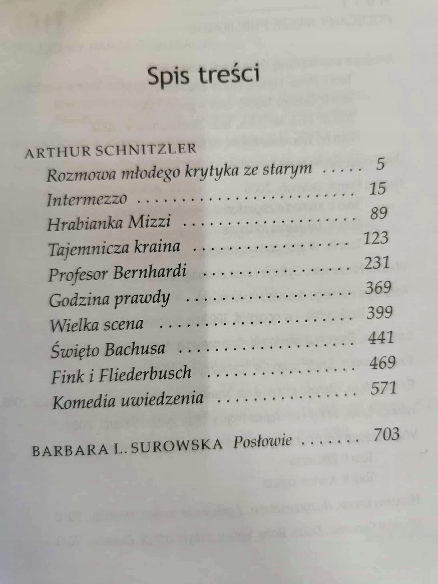 Dramaty wybrane t. I-II, Arthur Schnitzler