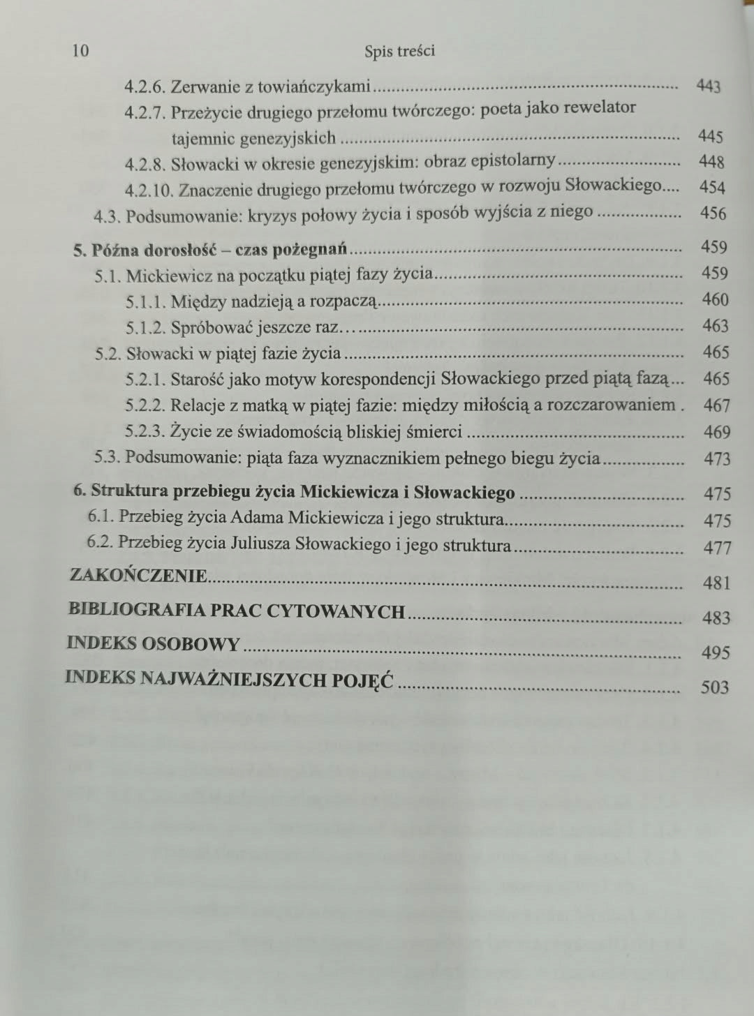 Adam Mickiewicz-Juliusz Słowacki Psychobiografia naukowa, Anita Całek +CD
