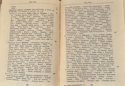Polska Stanisławowska w oczach cudzoziemców T. 1,2 W. Zawadzki (zestaw)