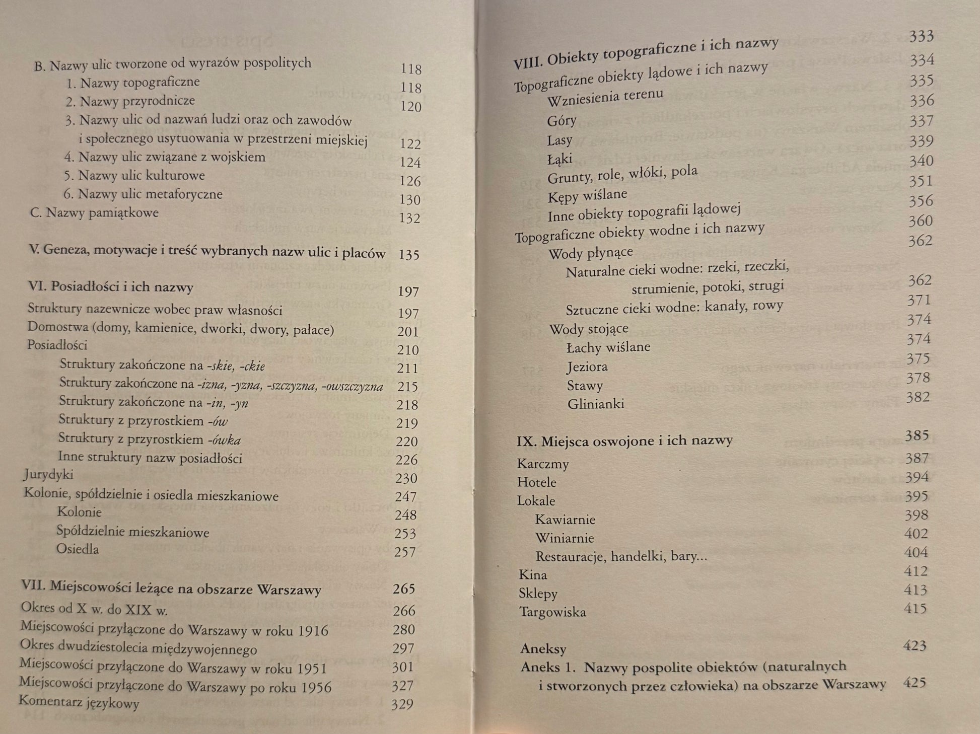 Dzieje Warszawy nazwami pisane Kwiryna Handke