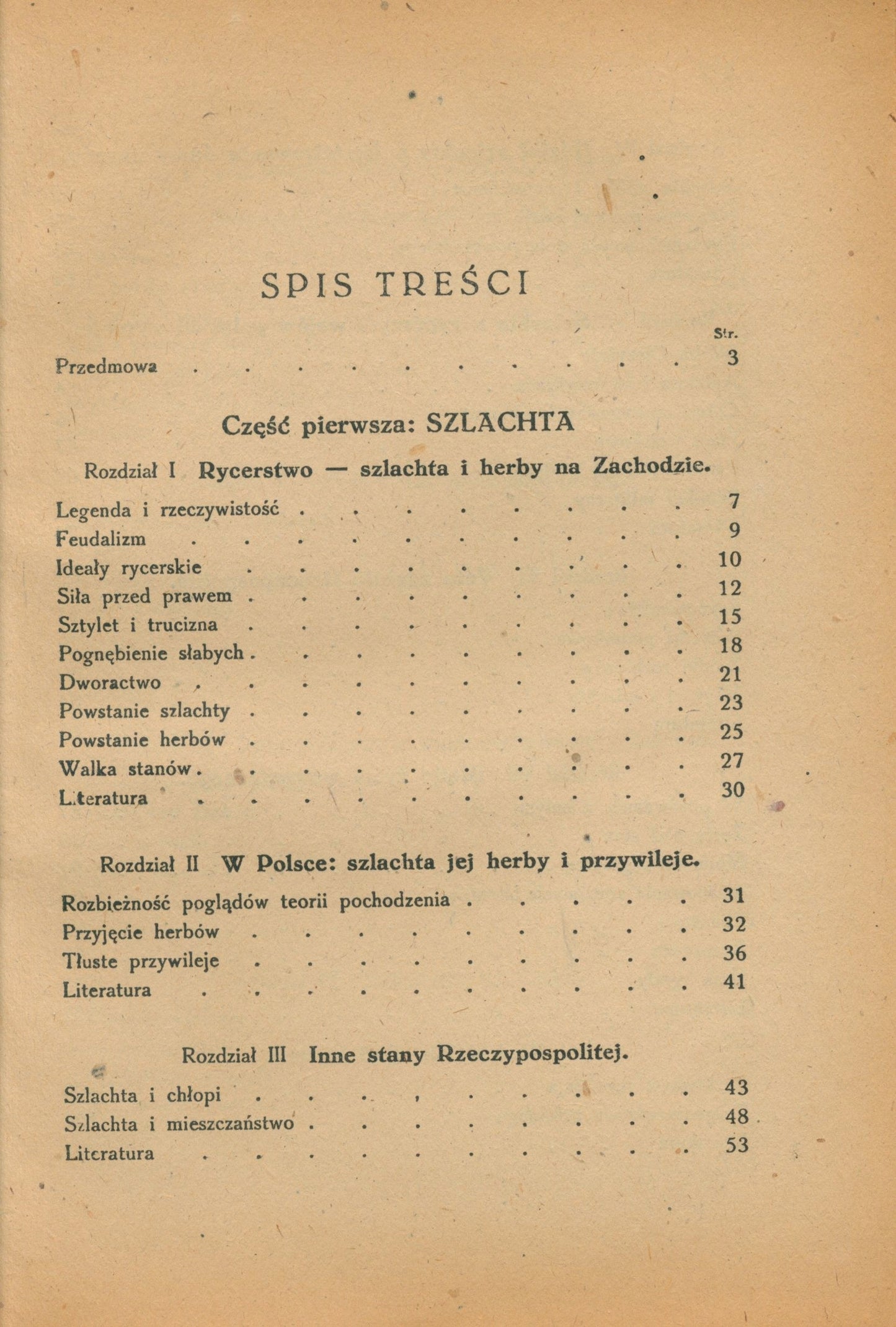 Szlachta i możnowładztwo w dawnej Polsce: szkic, Tobiasz M. [Kraków 1945]