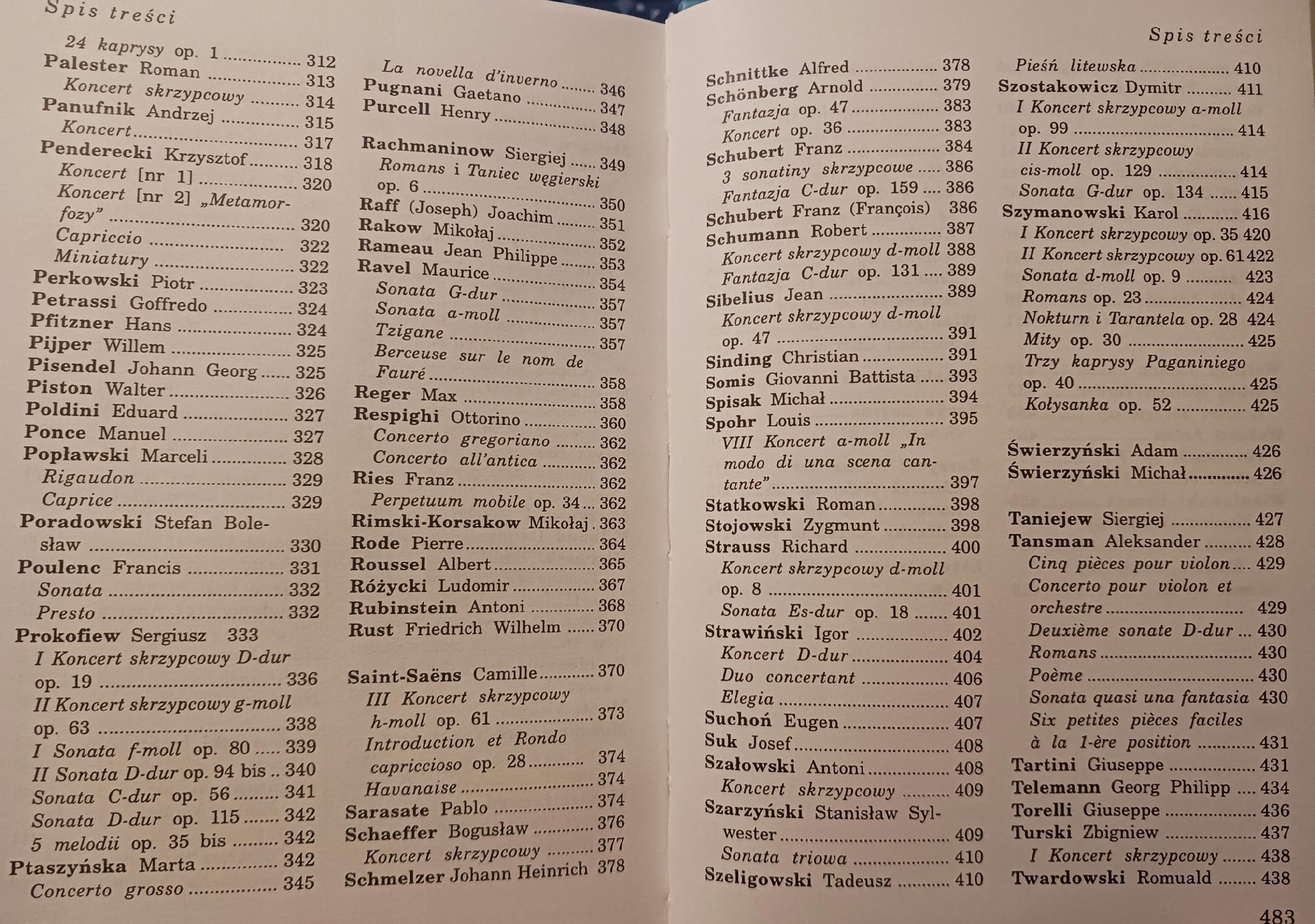 Przewodnik po muzyce skrzypcowej Jerzy Kusiak