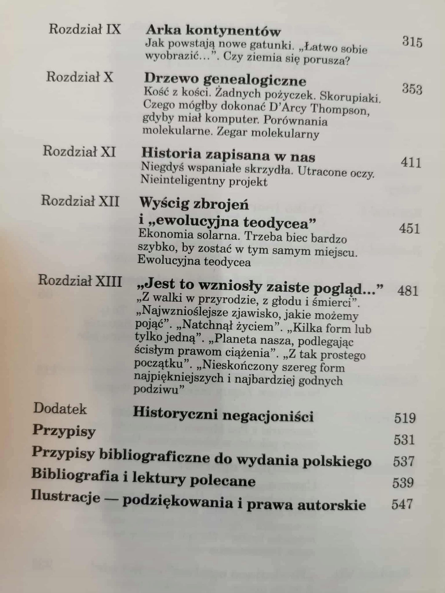 Najwspanialsze widowisko świata, Richard Dawkins