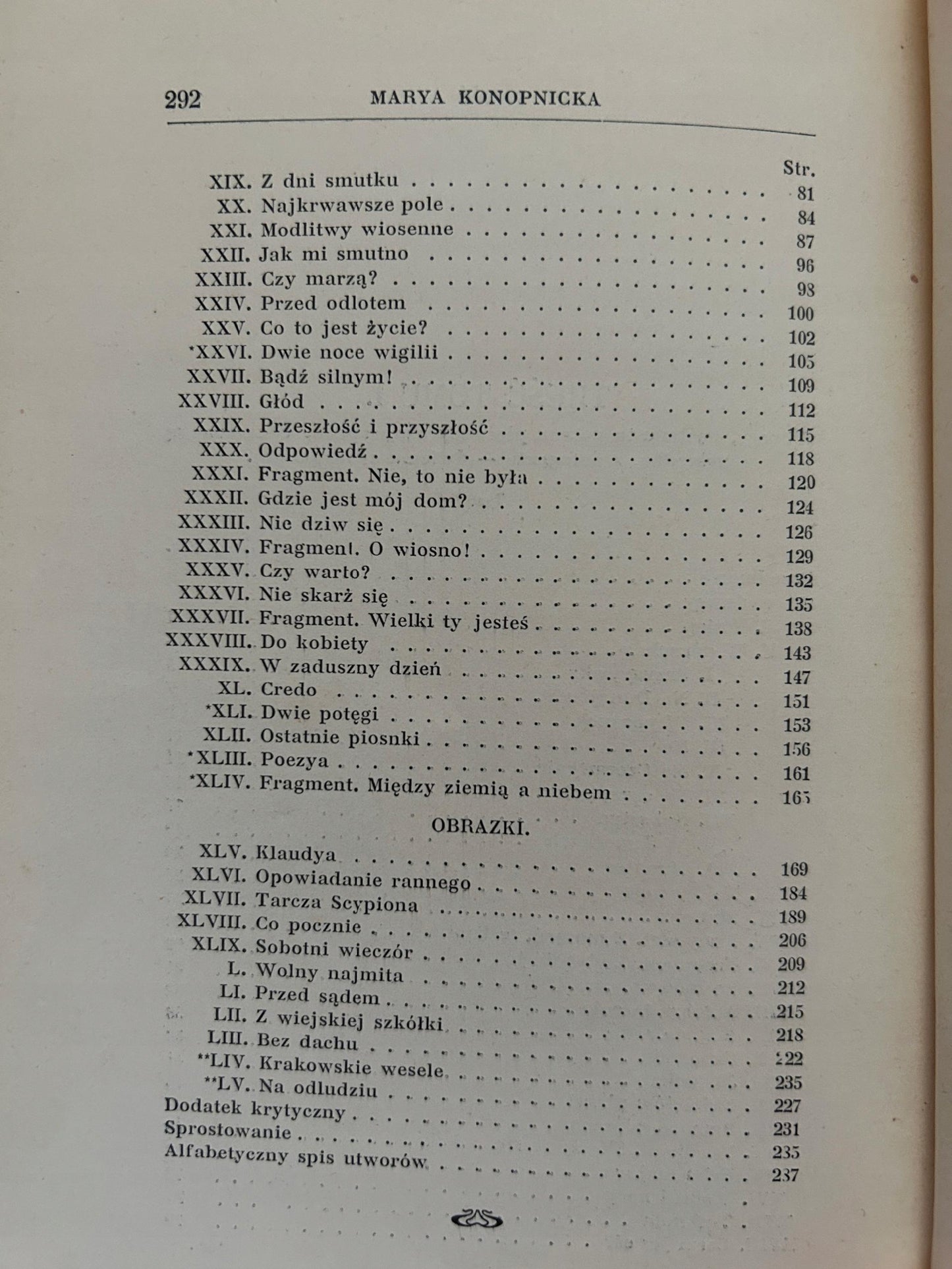 Poezye Tom I - Maria Konopnicka [wydanie przedwojenne]