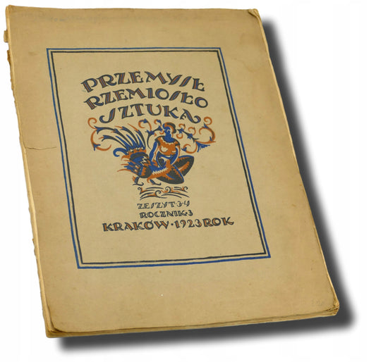 Przemysł, Rzemiosło, Sztuka [rocznik III numer 3-4][1923]