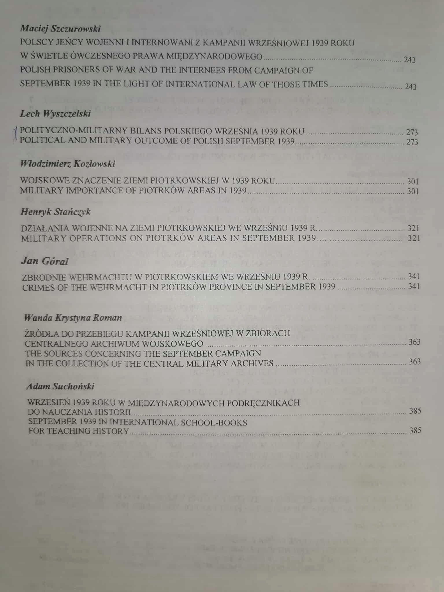 Polski wrzesień 1939 r. - wojna na dwa fronty, red. Andrzej Felchner