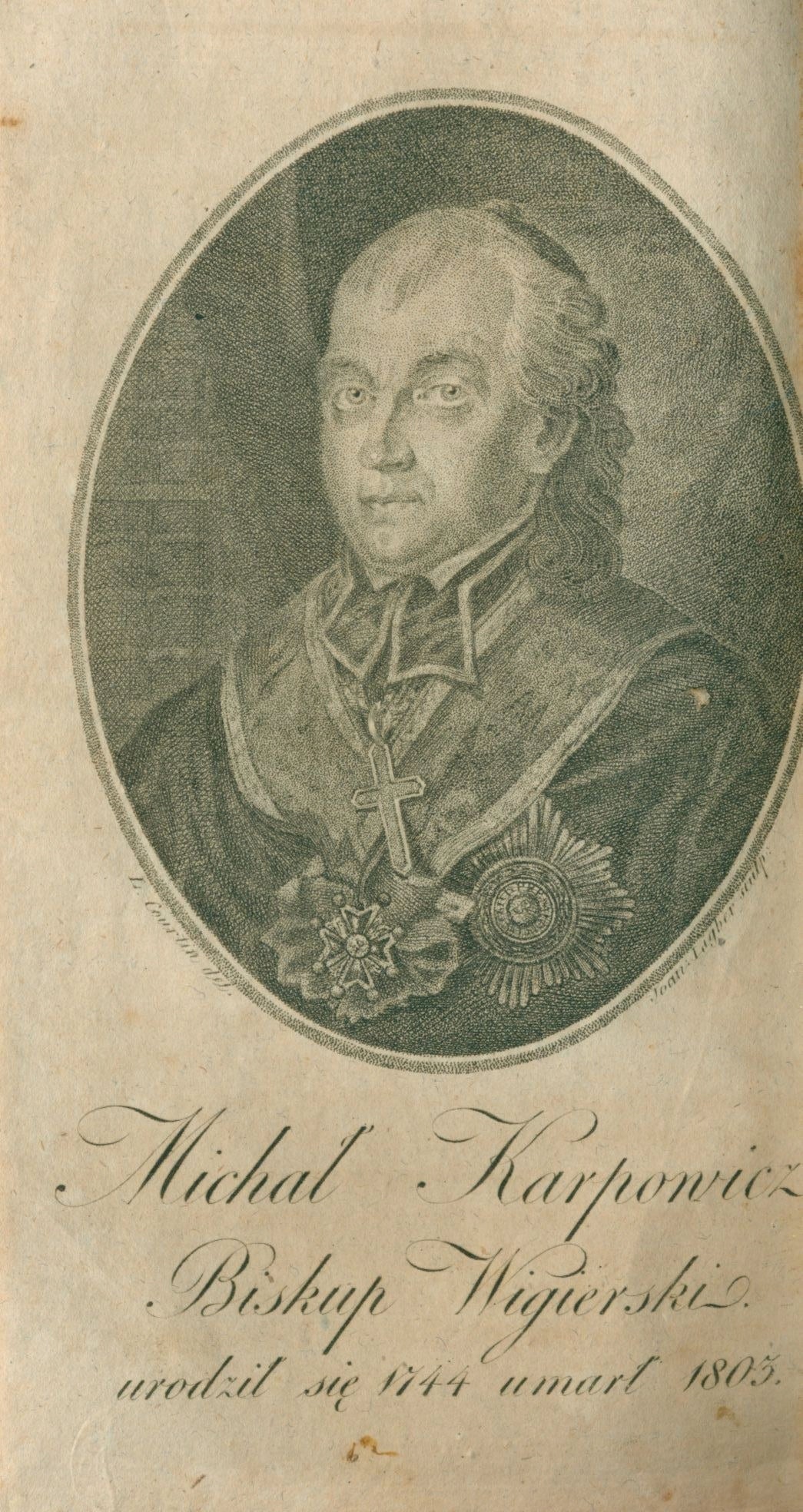 Kazania i inne dzieła JX. Michała Franciszka Karpowicza; t. I i II