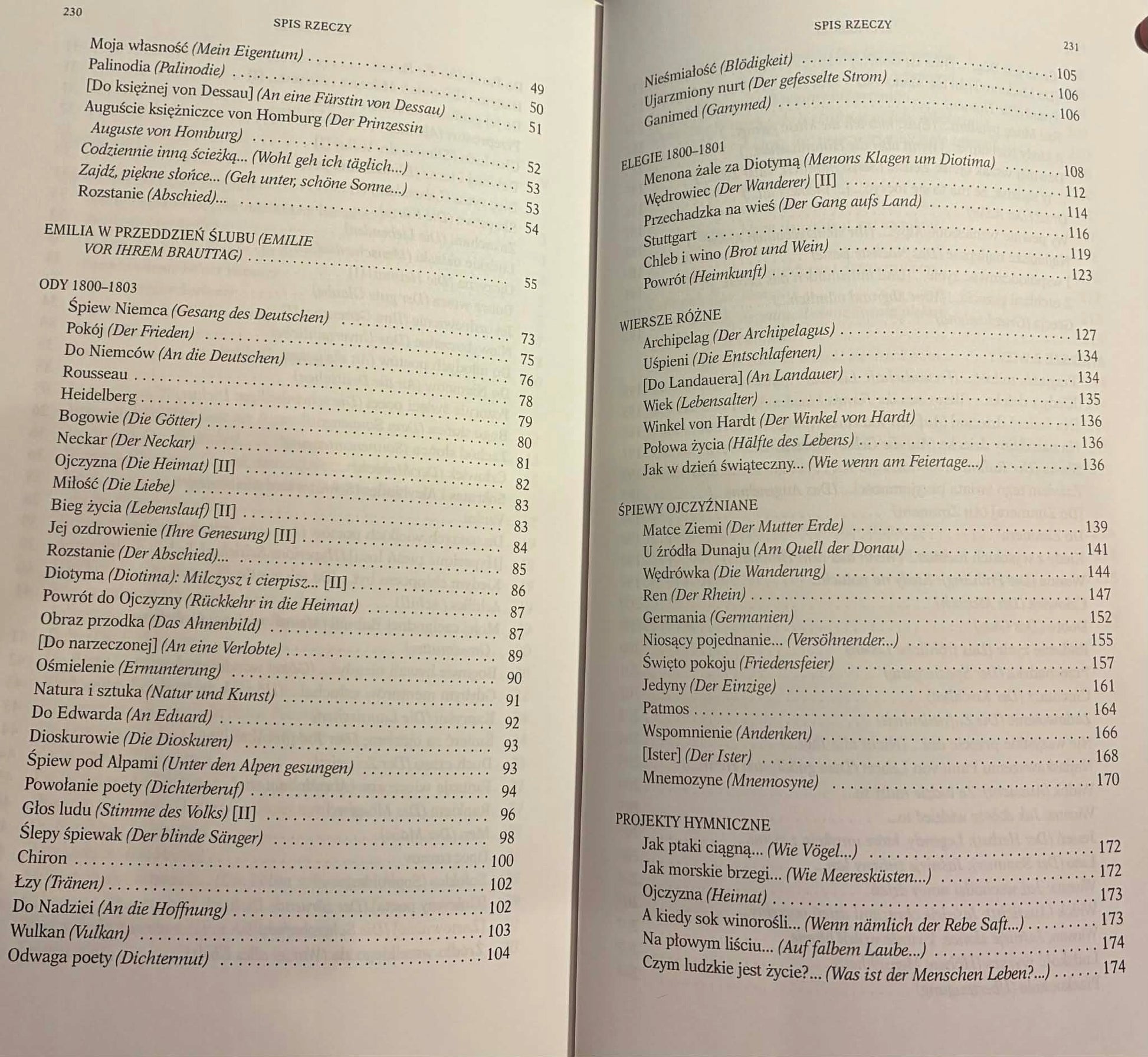 Holderlin Poezje, przełożył i opracował Andrzej Lam