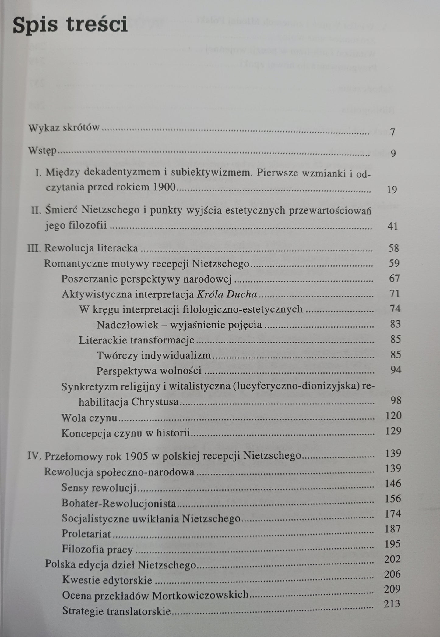 Friedrich Nietzsche w literaturze i publicystyce M. Kopij, J. Sucharzewska