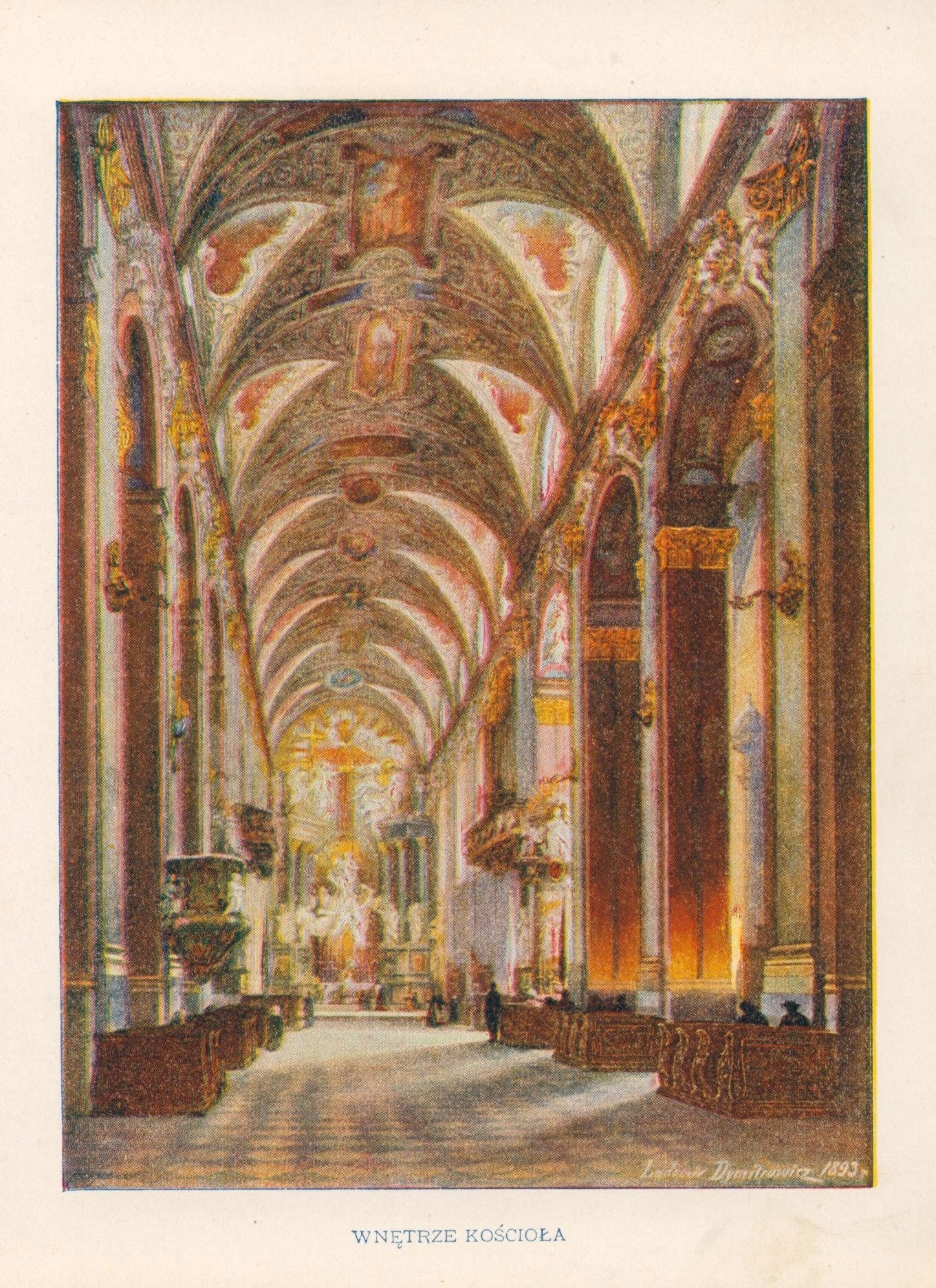 Pamiątka z Jasnej Góry w Częstochowie Dymitrowicz Ludomir [Warszawa 1895]