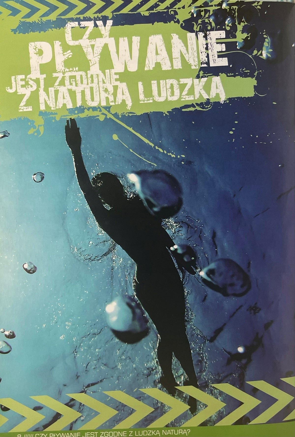 Agnieszka Przybylska Pływanie kraulem