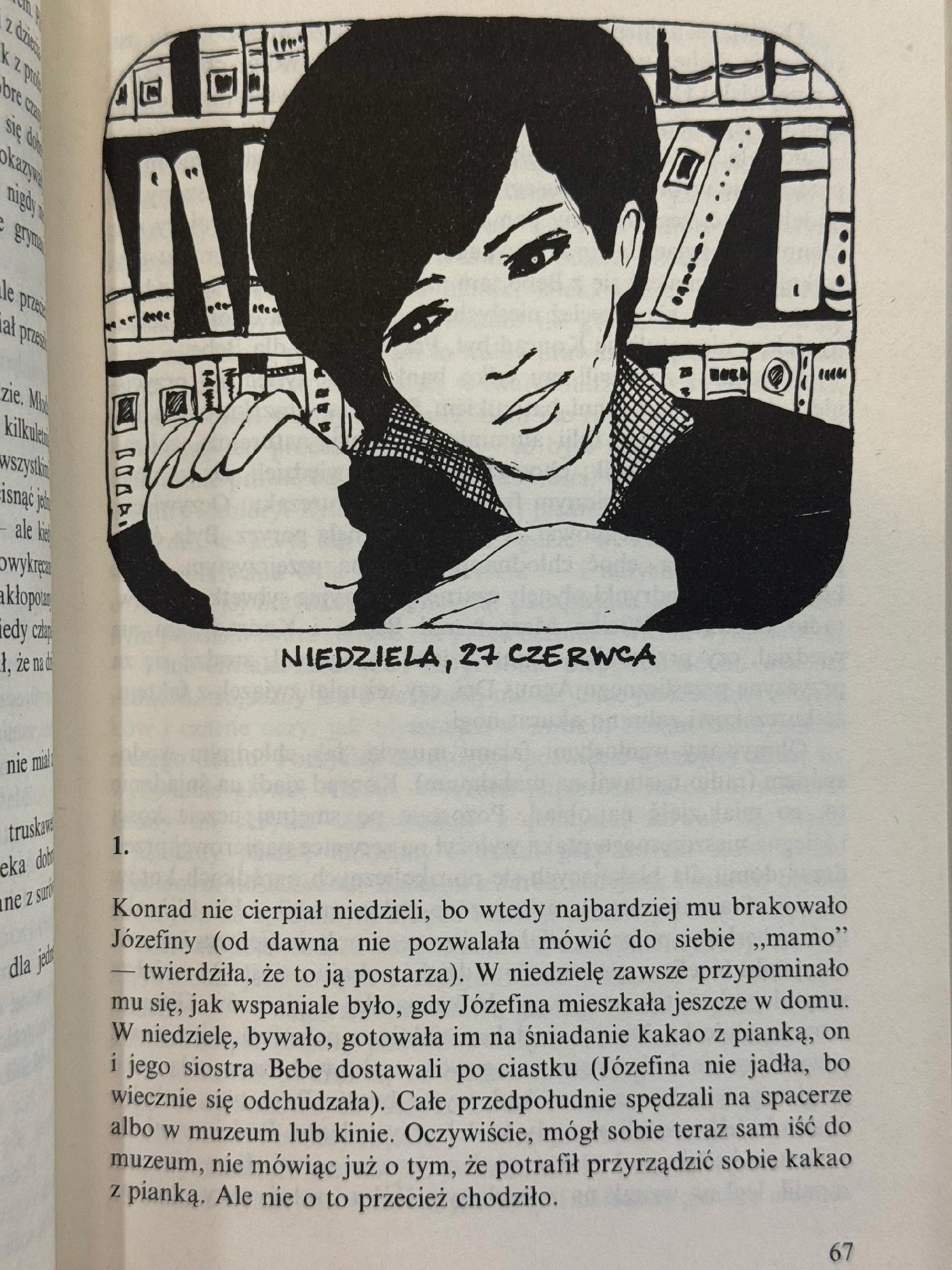 Dziecko piątku Małgorzata Musierowicz [dedykacja odautorska]