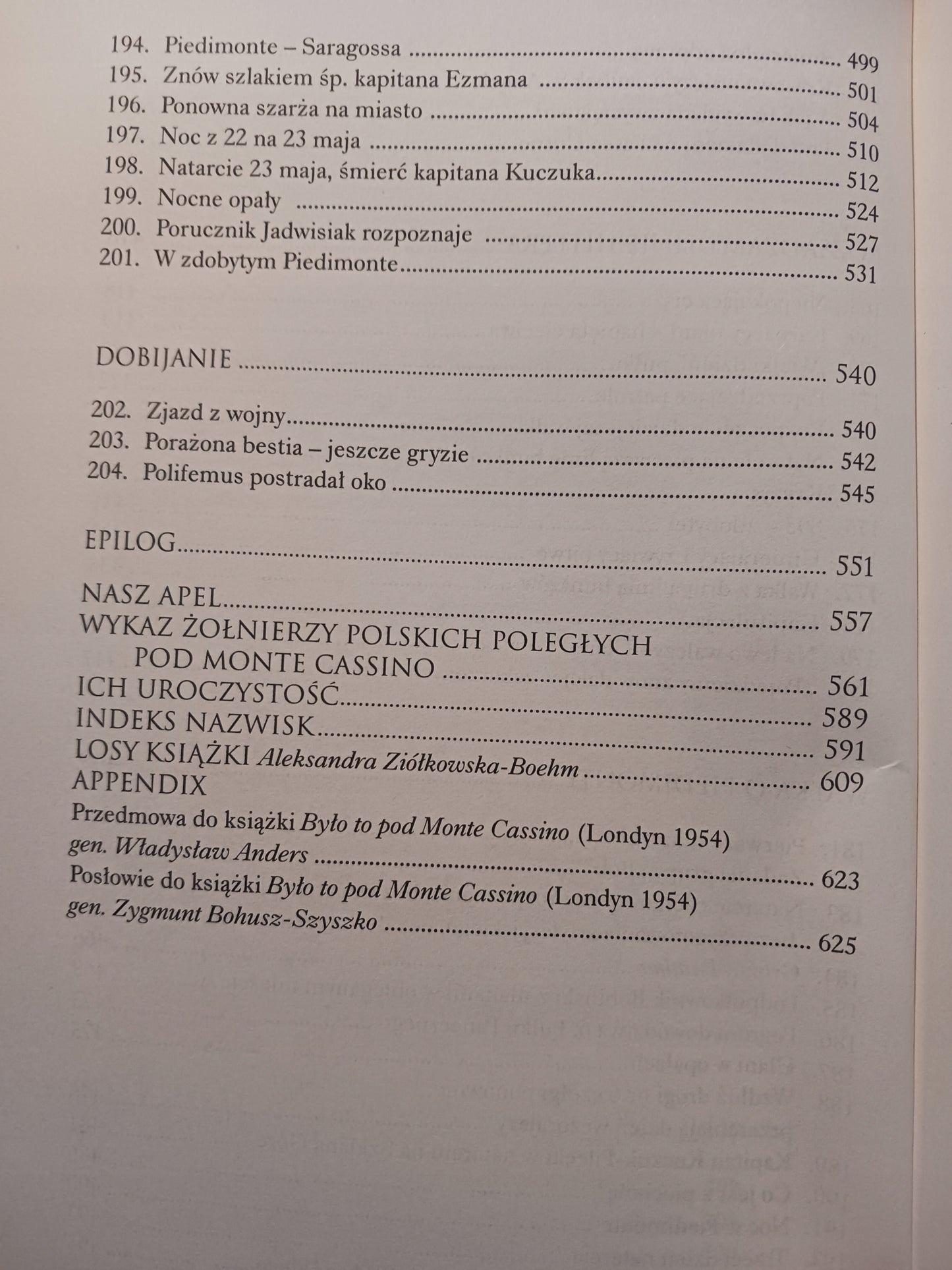 Bitwa o Monte Cassino Melchior Wańkowicz