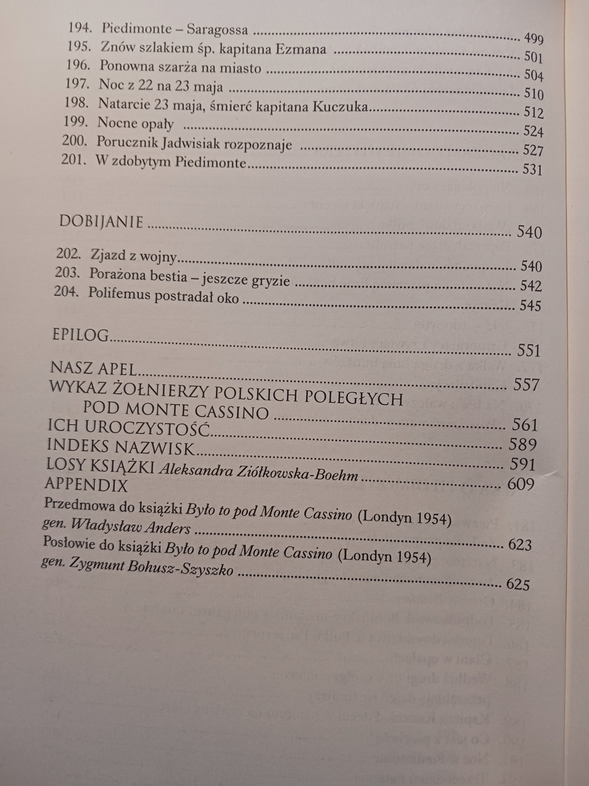 Bitwa o Monte Cassino Melchior Wańkowicz