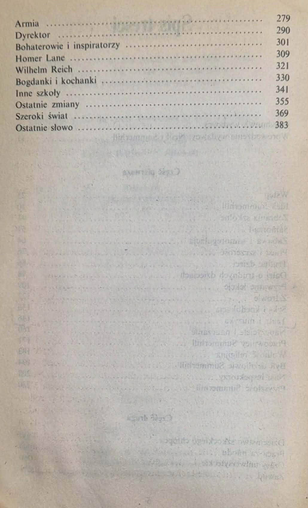 Nowa Summerhill Alexander Sutherland Neill
