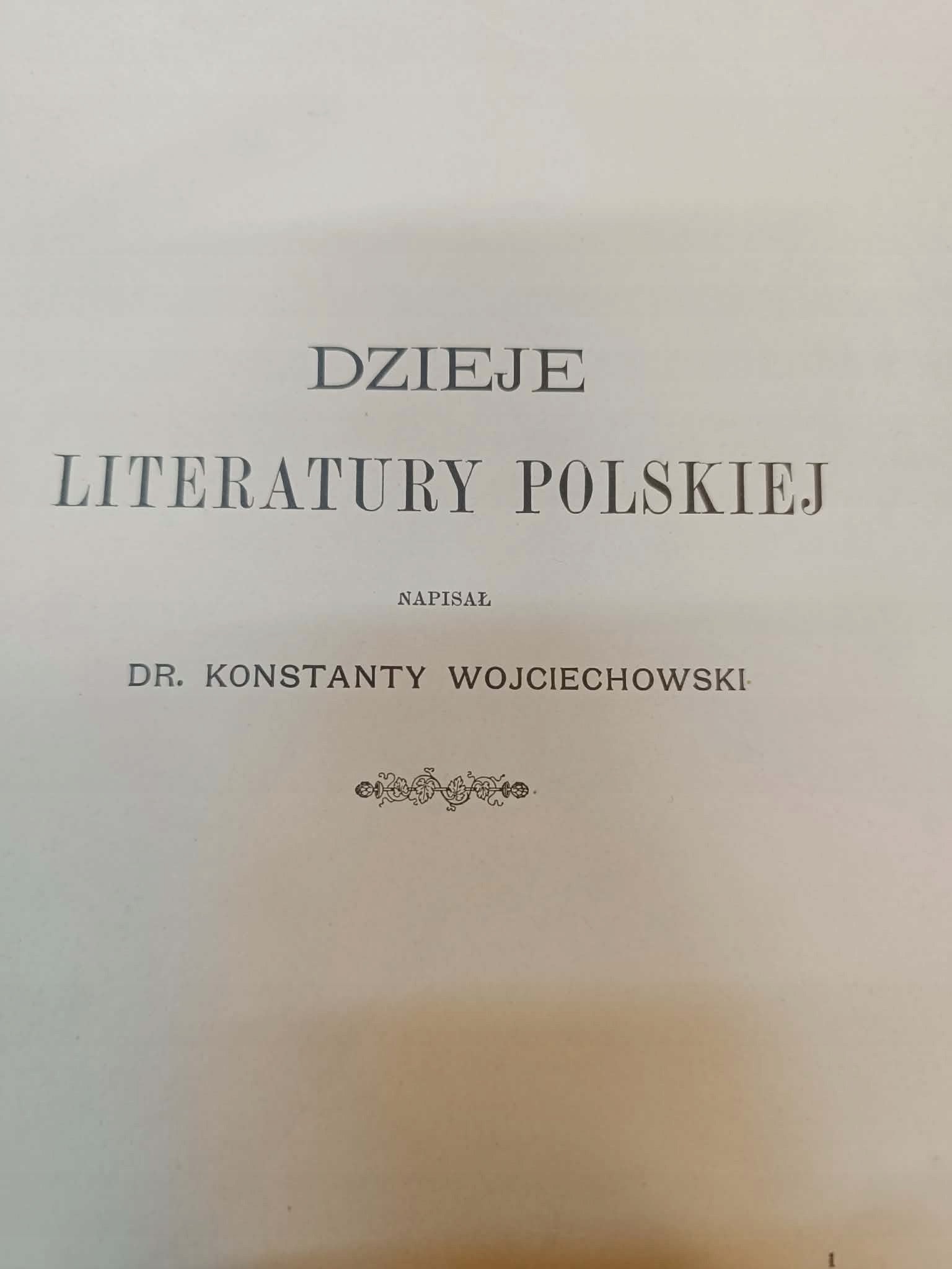 Polska, obrazy i opisy, T. II, dr. Konstanty Wojciechowski