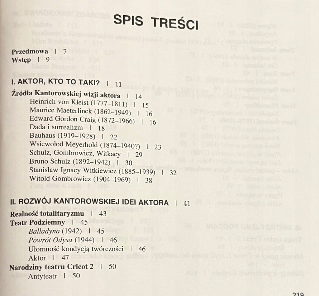 Aktor według Kantora Aldona Skiba-Lickel