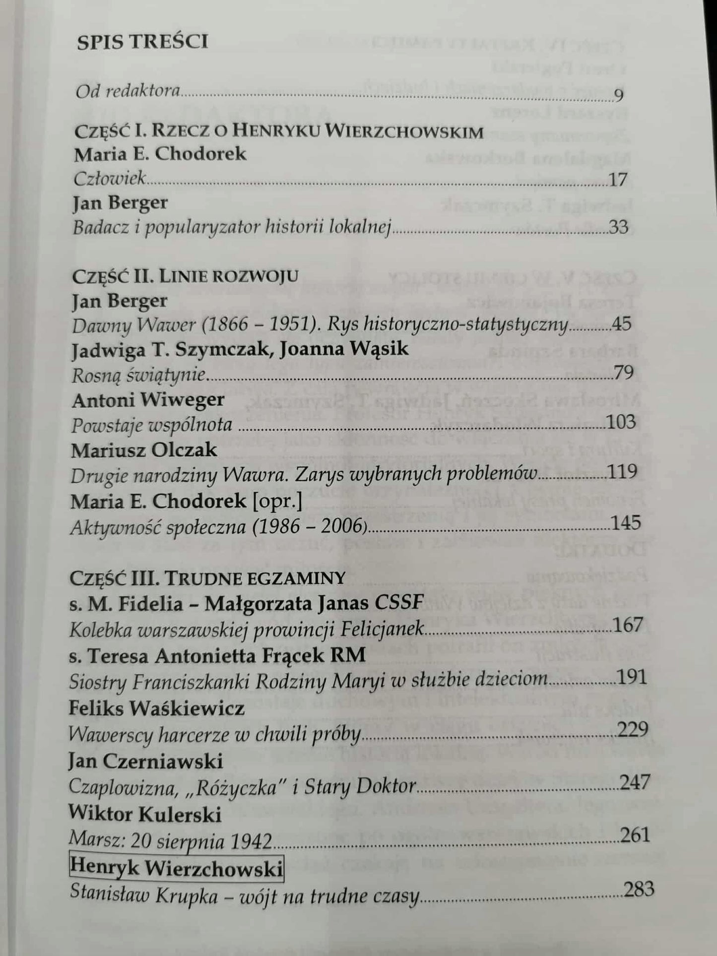 Wawer i jego osiedla, Praca zbiorowa