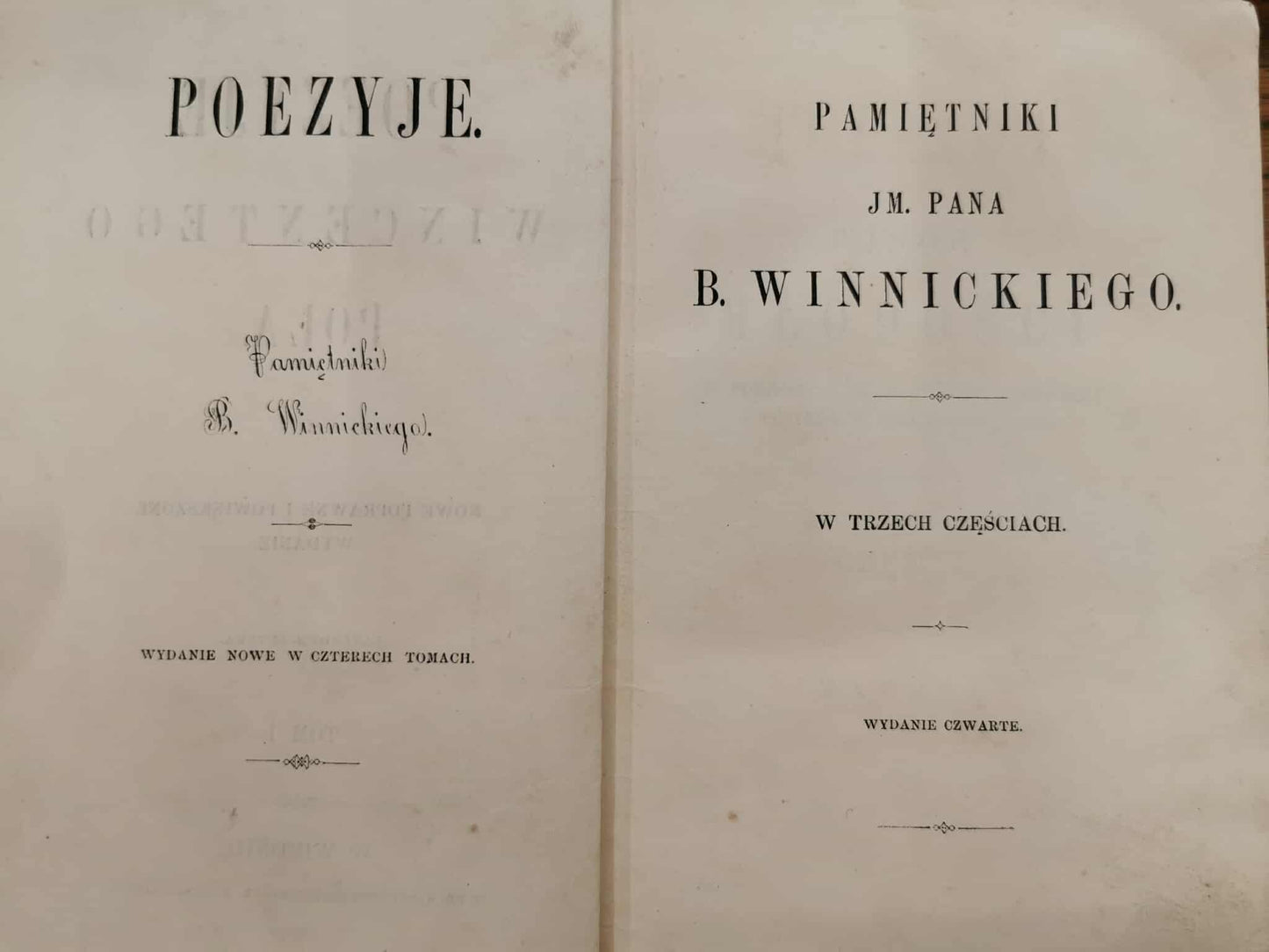 Poezyje Wincentego Pola [1857]