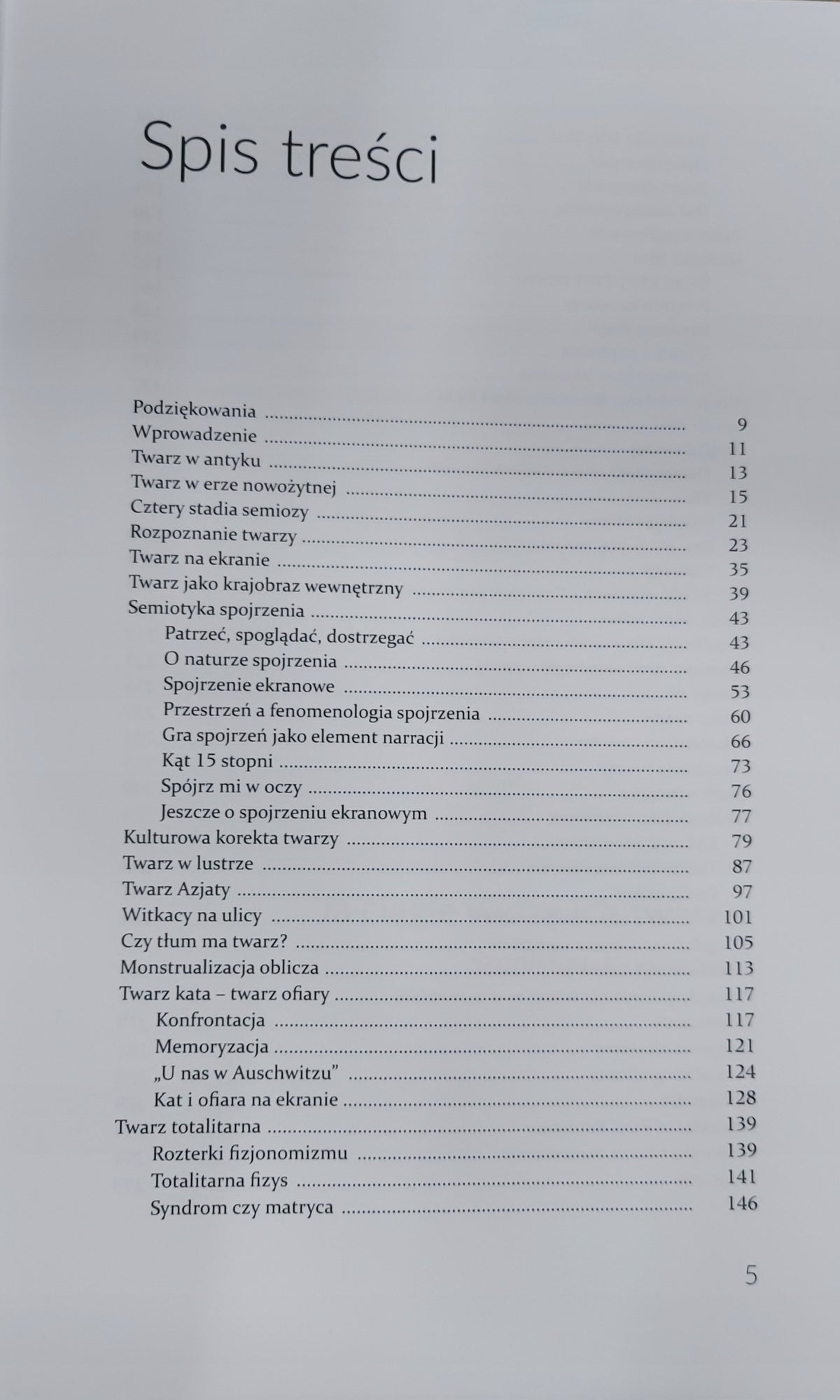 Semiotyka twarzy Marek Hendrykowski