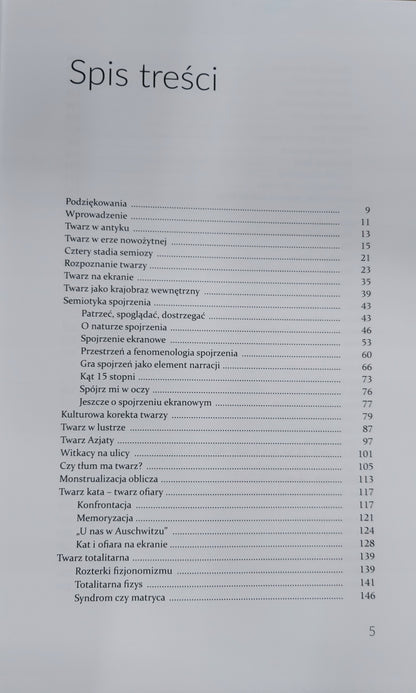 Semiotyka twarzy Marek Hendrykowski