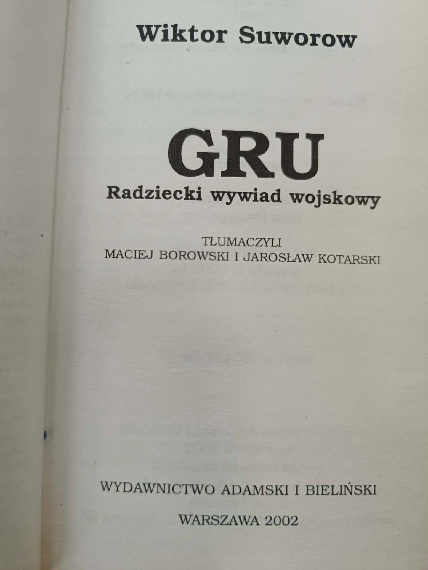 Zestaw 8 książek, Wiktor Suworow