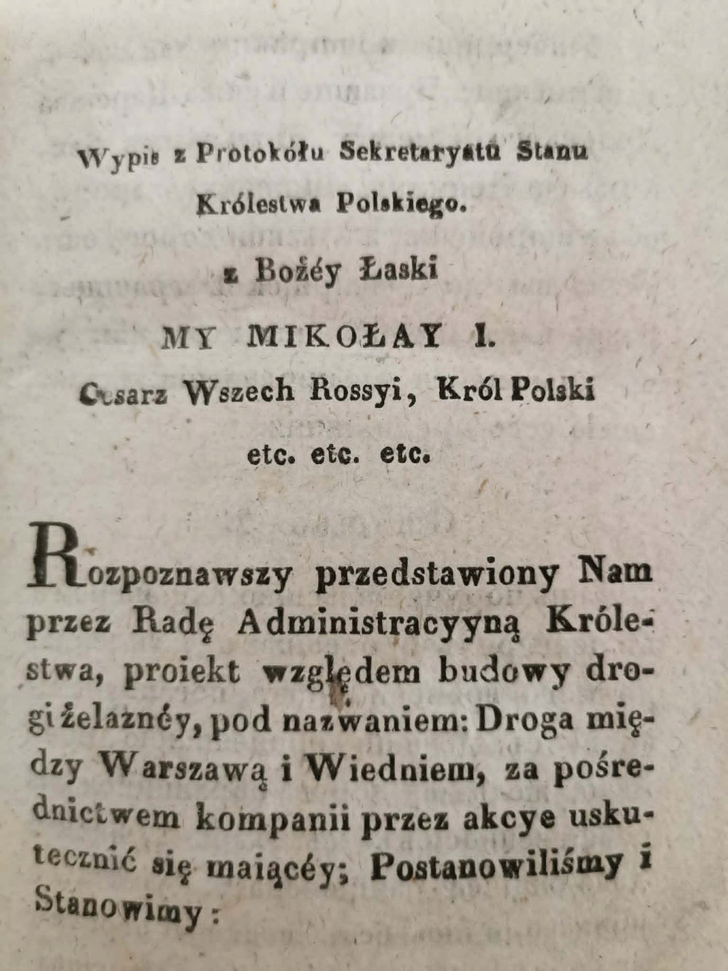 Dziennik praw no 79 wg Mikołaja I [1839]