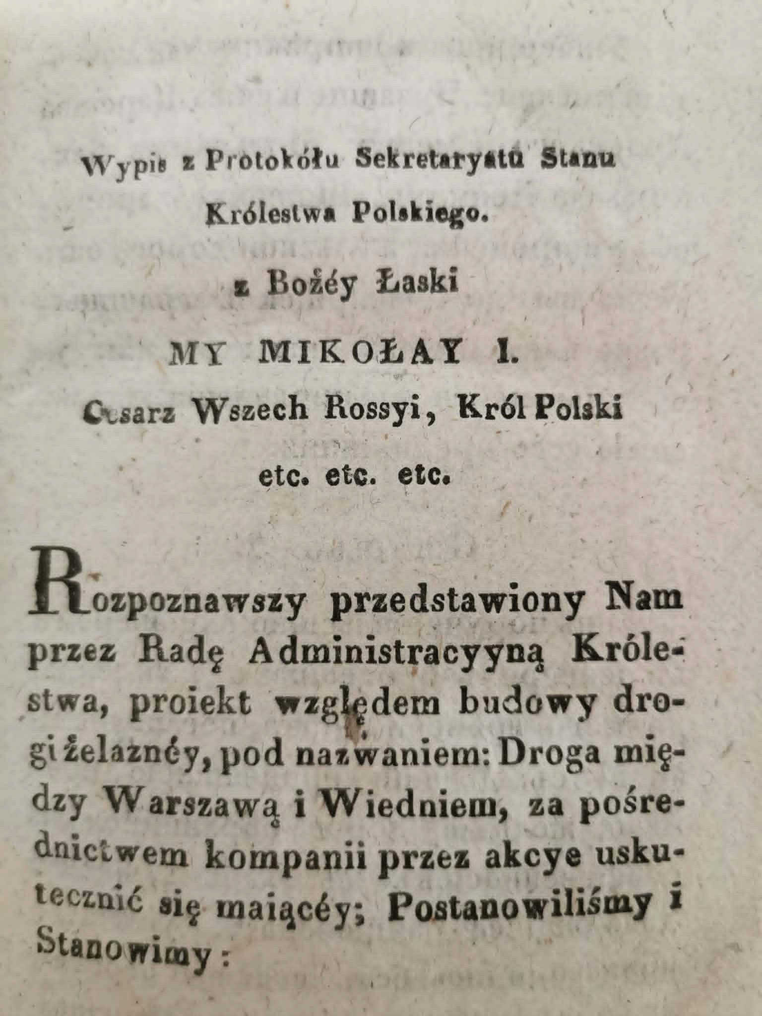 Dziennik praw no 79 wg Mikołaja I [1839]