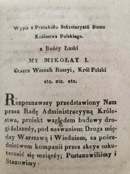 Dziennik praw no 79 wg Mikołaja I [1839]