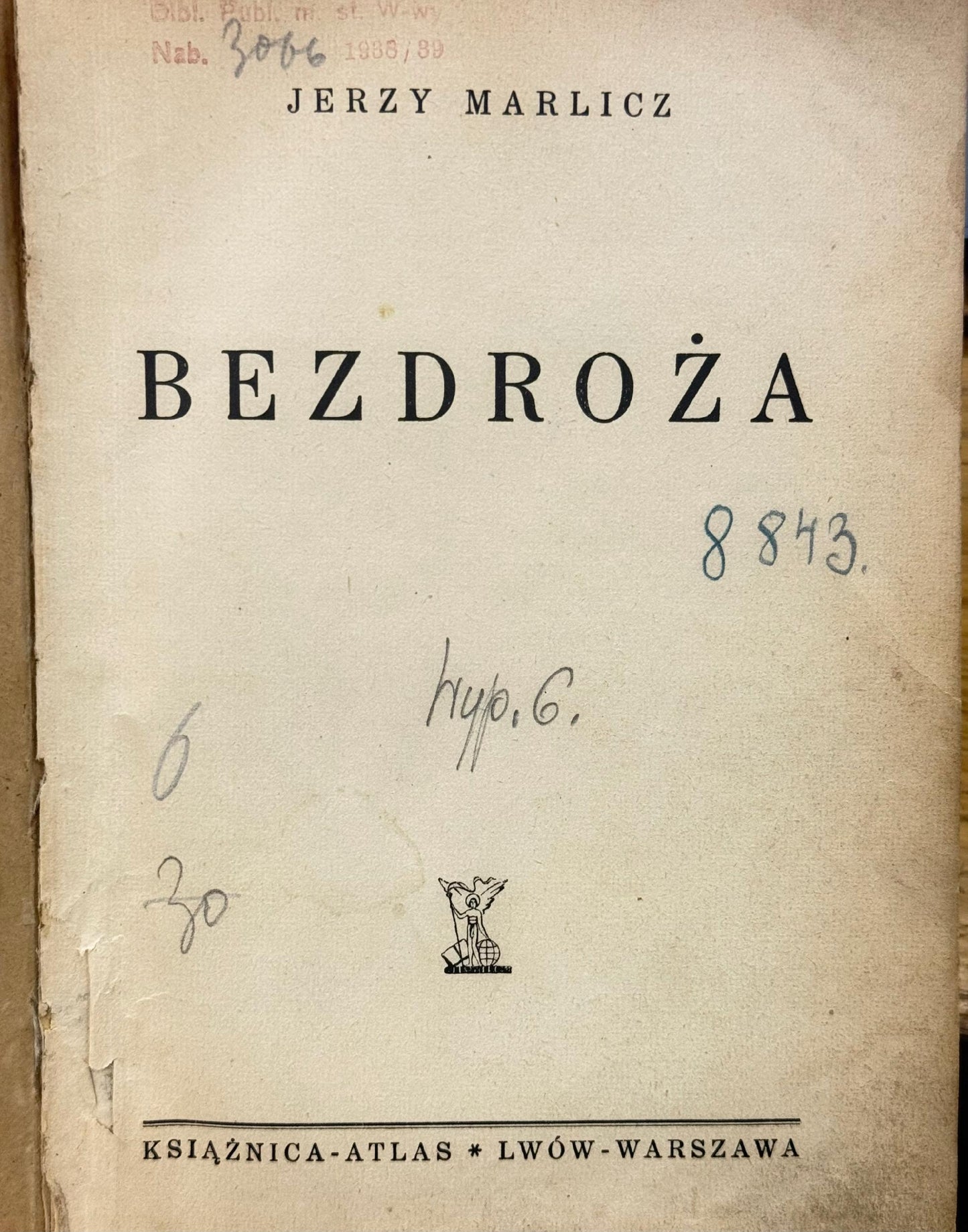 Bezdroża Jerzy Marlicz [1937]