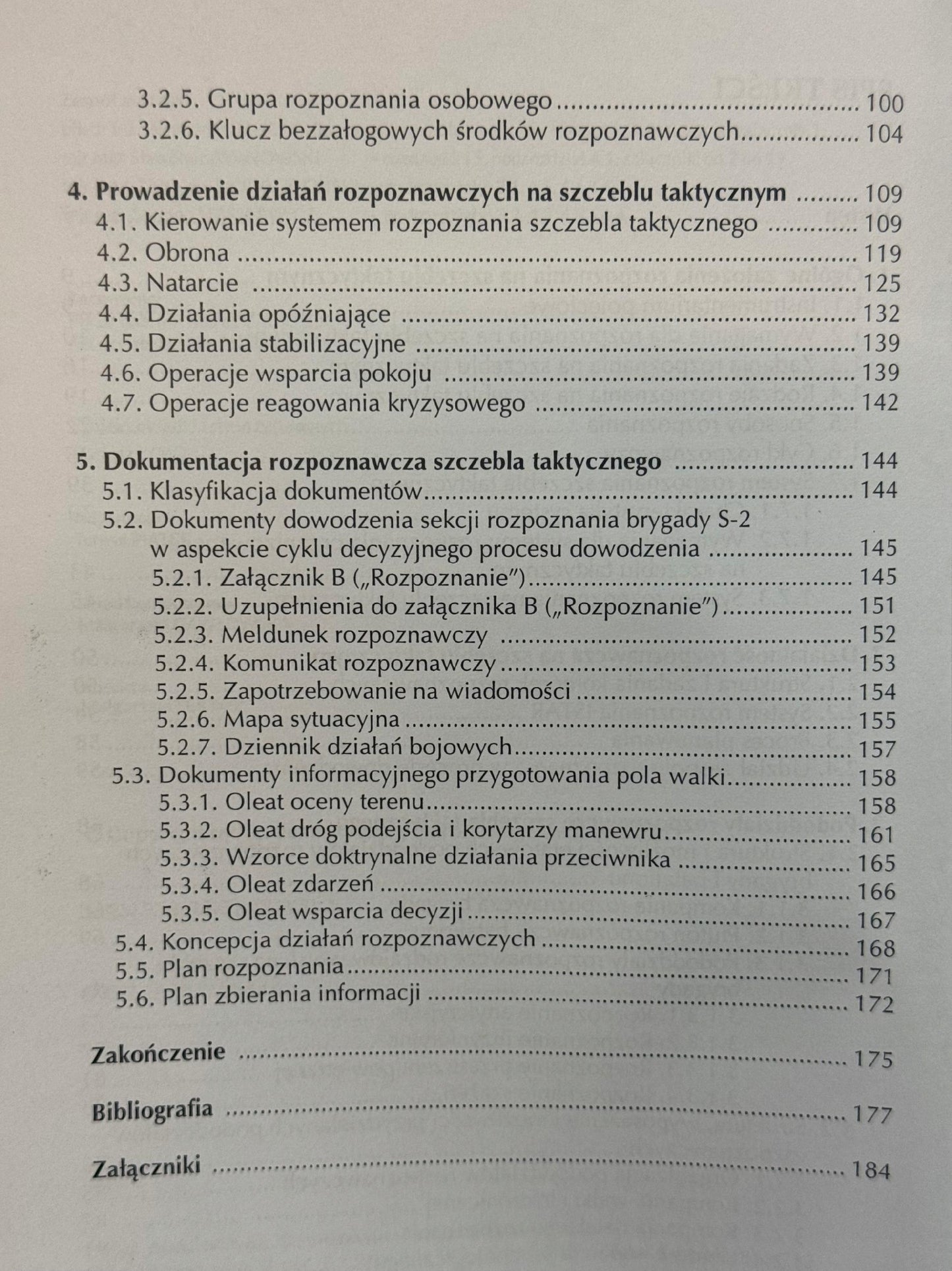 Rozpoznanie na szczeblu taktycznym Waldemar Scheffs